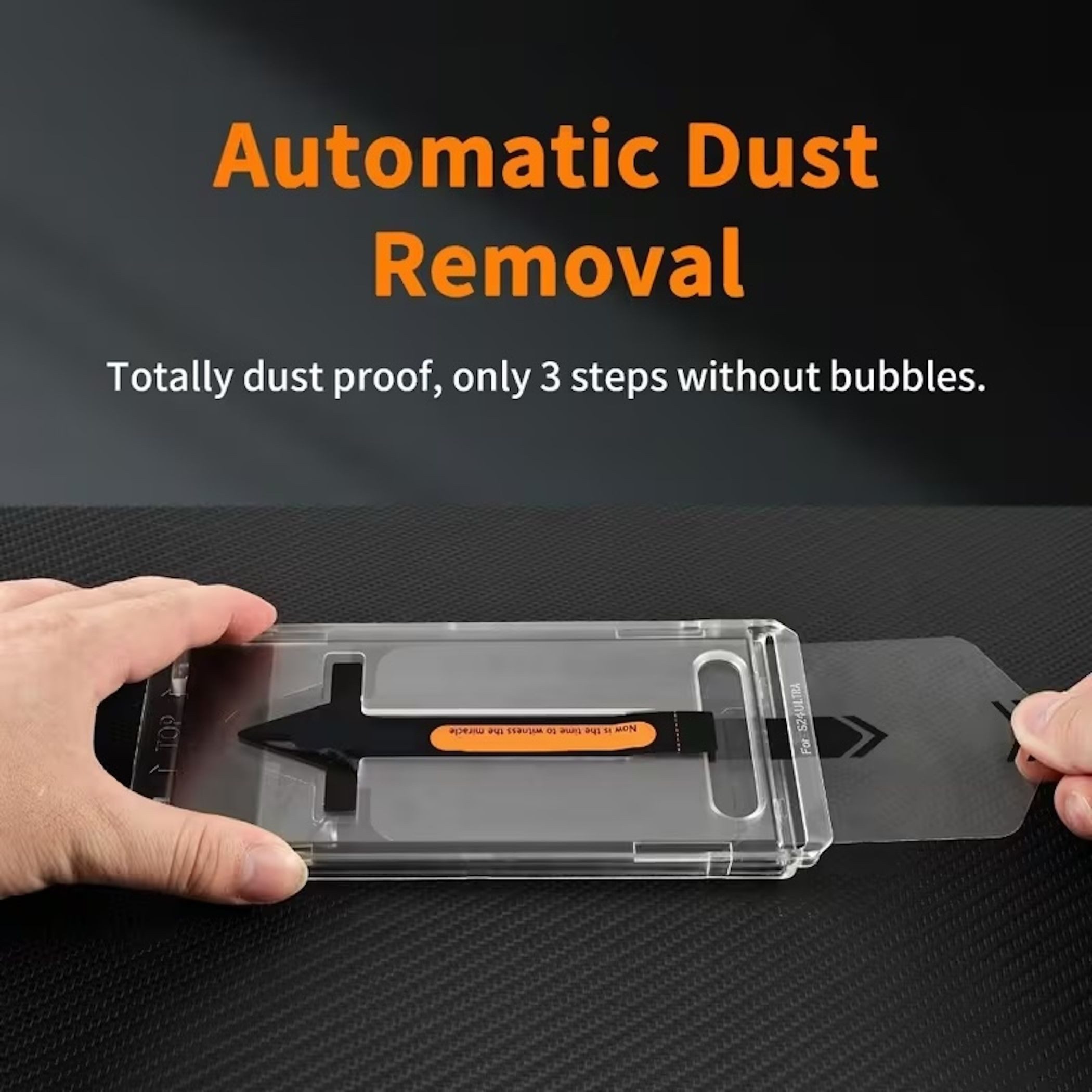 Wigento Handyhülle Für Xiaomi Redmi Note 15 Pro 5G Easy Install Premium 9H Schutz Glas, Selbstmontage Ausrichtungsgehäuse