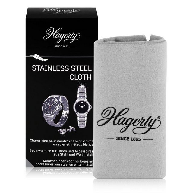 Hagerty Hagerty Stainless Steel Cloth – Baumwolltuch für Uhren 36x30cm Reinigungstücher