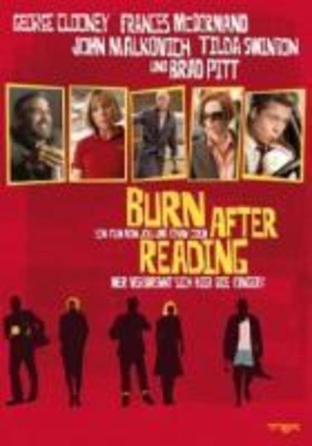 Leonine DVD Burn After Reading Wer verbrennt sich hier die Finger?