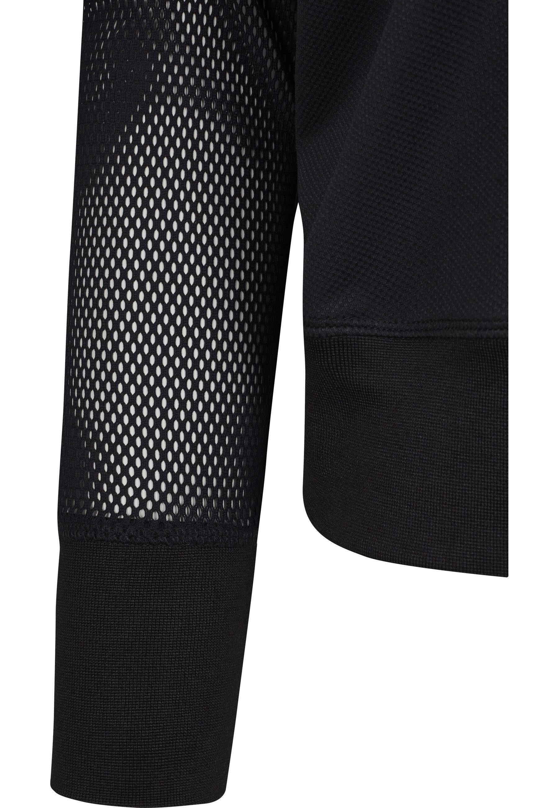 URBAN CLASSICS Rundhalspullover Urban Classics Damen Ladies Mesh Hoody (1-tlg)