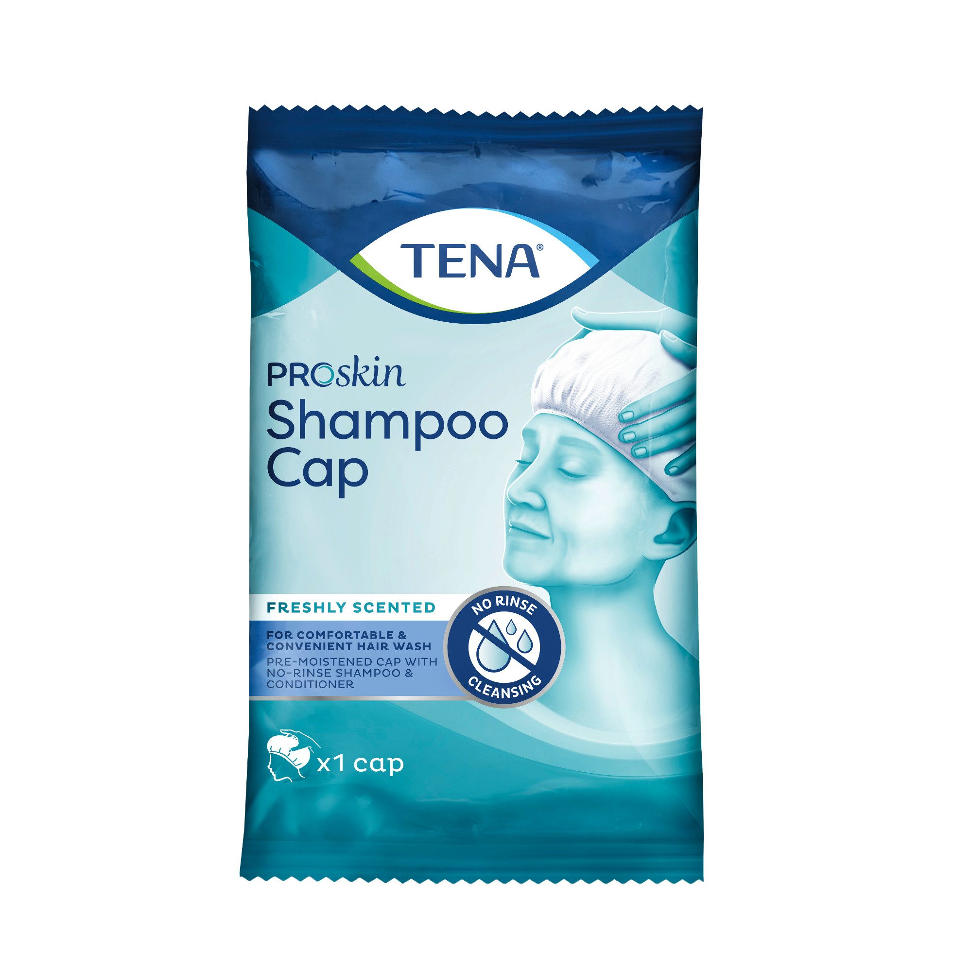 TENA Haarshampoo TENA - ProSkin- Shampoo Cap - 1Stk.
