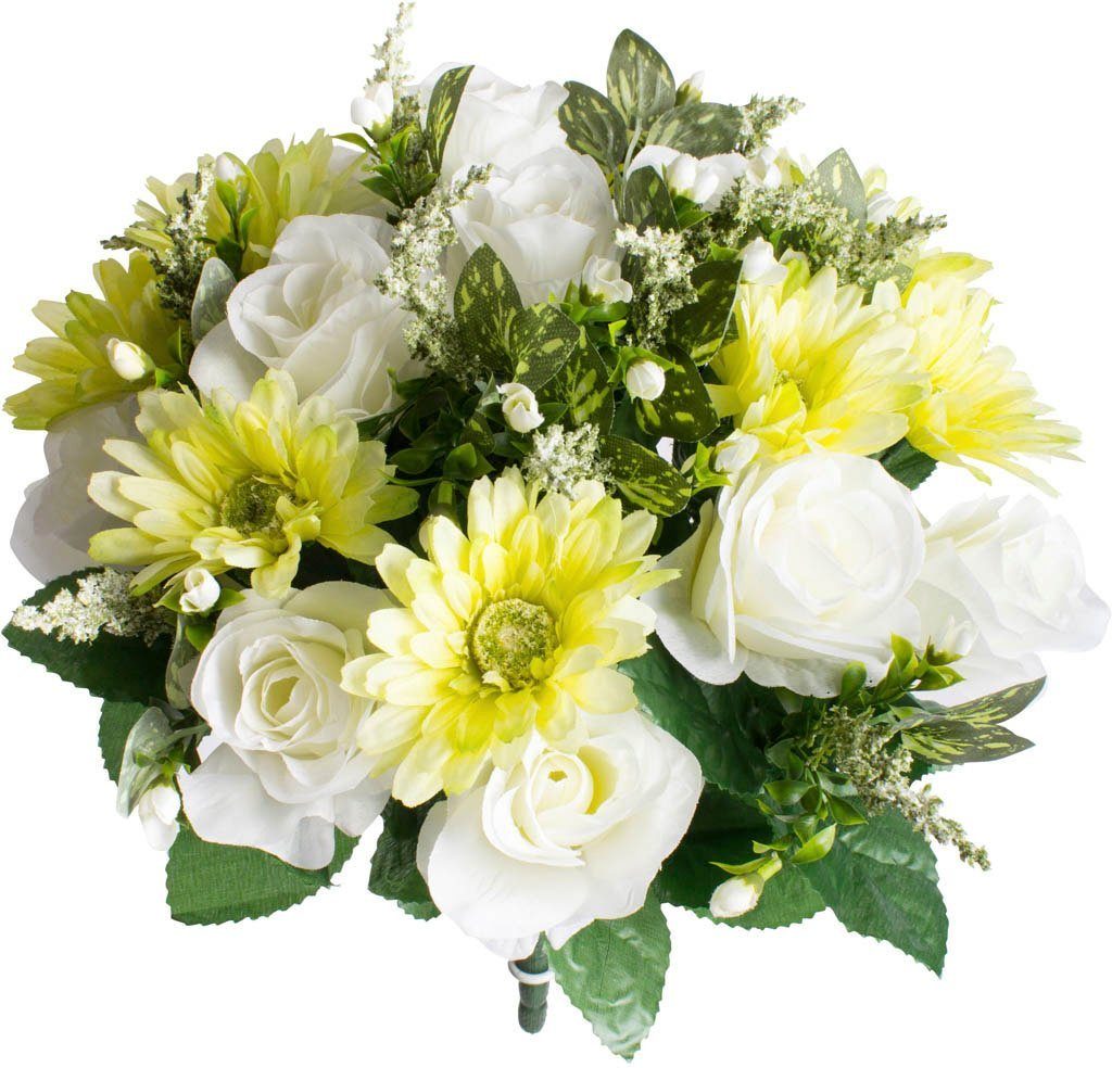 Kunstblume Rosen-Gerbera-Strauß Rose, Botanic-Haus, Höhe 43 günstig online kaufen