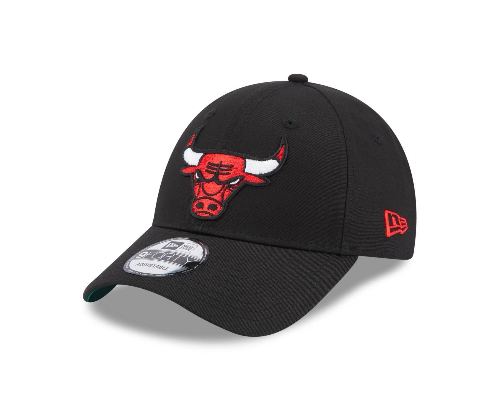 Baseball Cap Cap New Era 9Forty Chicago Bulls Team Side Patc