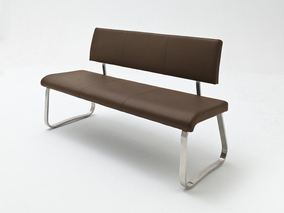 MCA furniture Polsterbank Arco, belastbar bis 280 Kg, Echtleder, in verschiedenen  Breiten