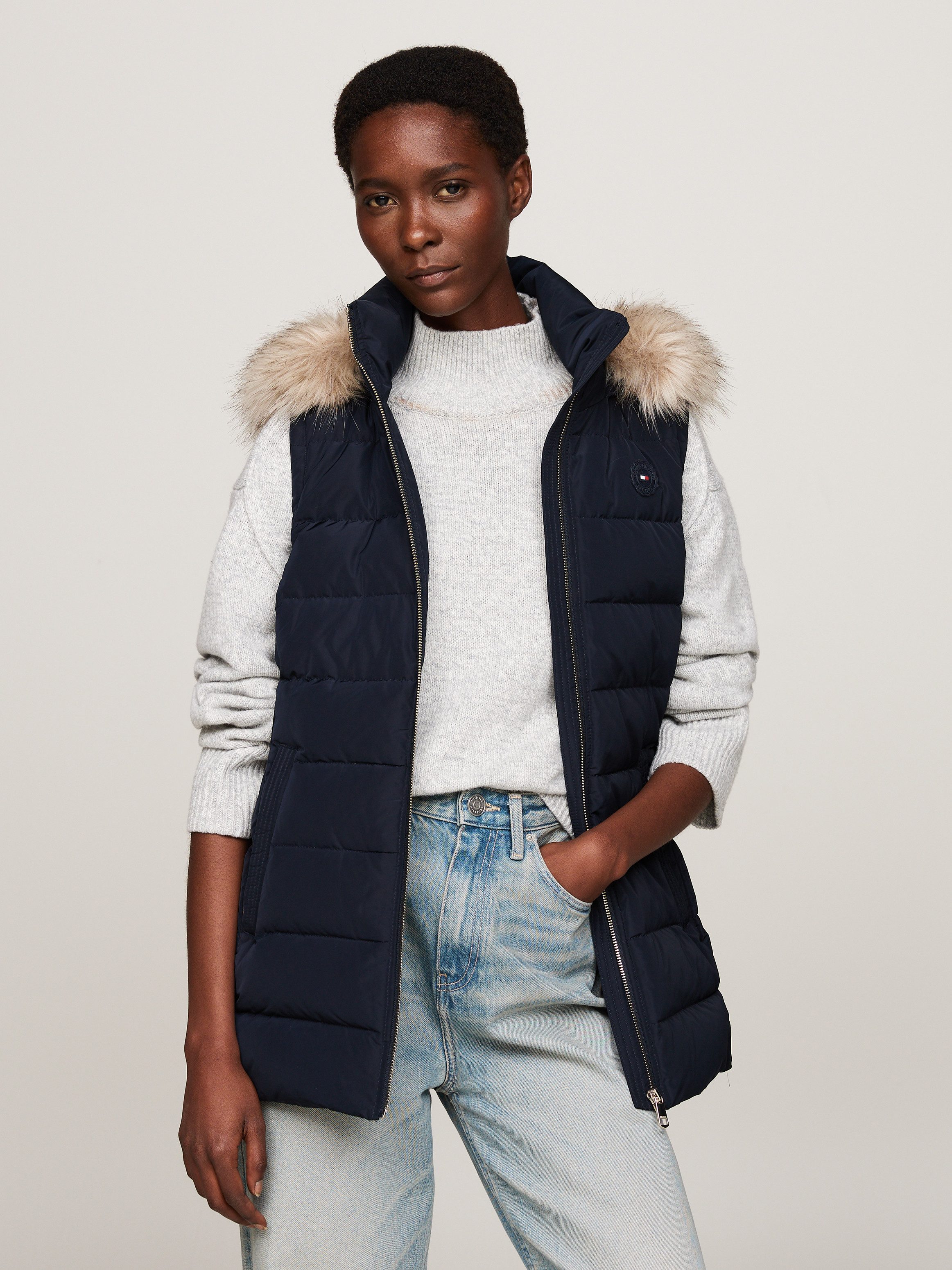 Tommy Hilfiger Steppweste HERITAGE DOWN TYRA günstig online kaufen