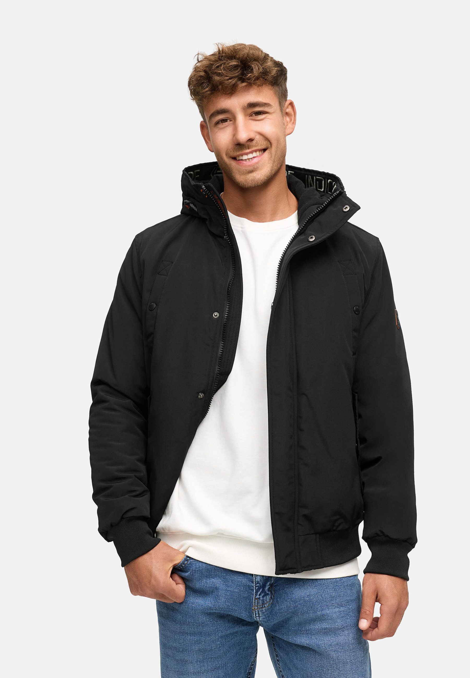 Indicode Winterjacke INAlbanos mit Kapuze und günstig online kaufen