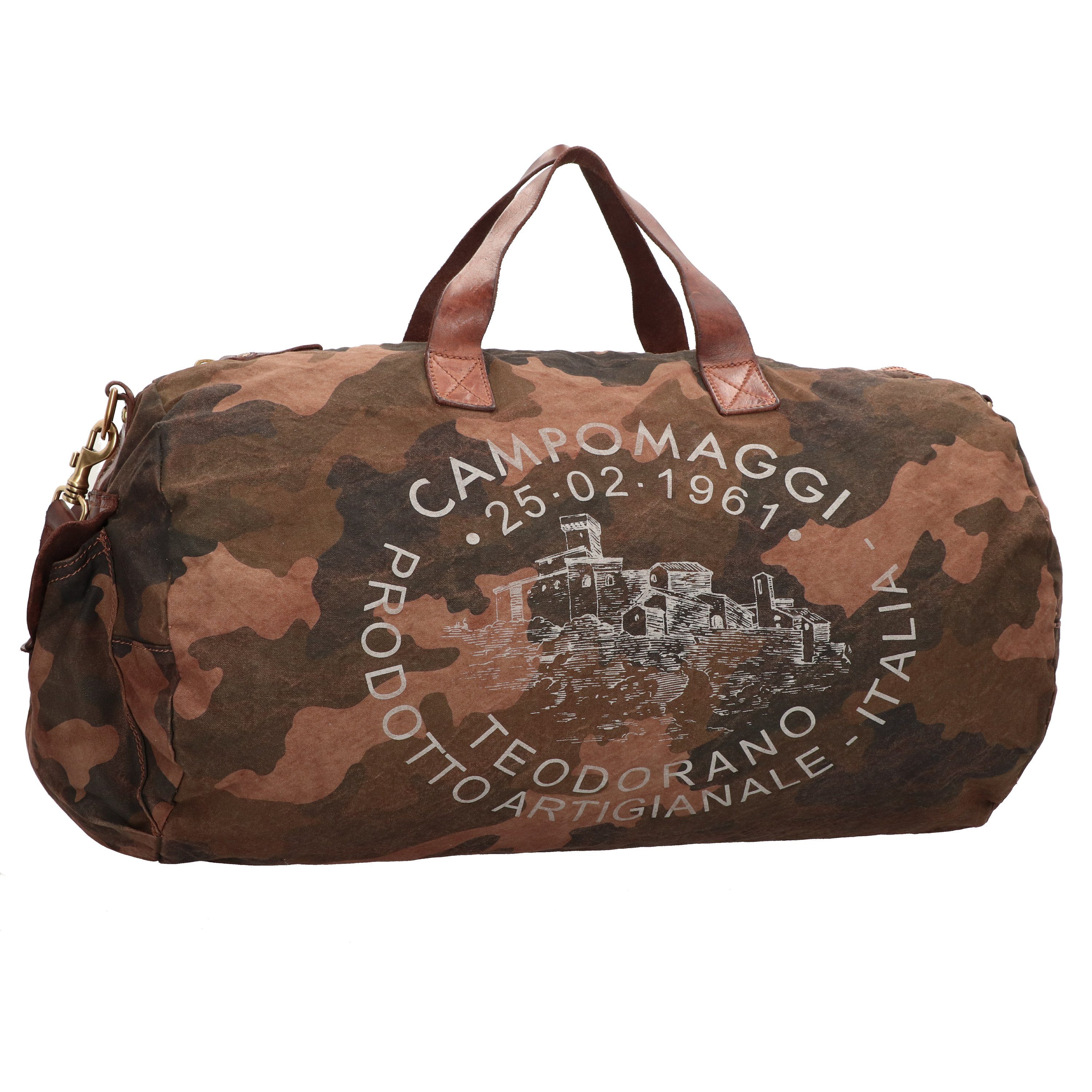 Campomaggi Reisetasche, Baumwolle, Ausstattung: Handyfach,  Reißverschlussfach online kaufen | OTTO