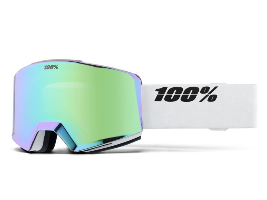 100% Skibrille Accessoires Hiper Norg ML - Mirror - 100% Blue Grey HiPER Green