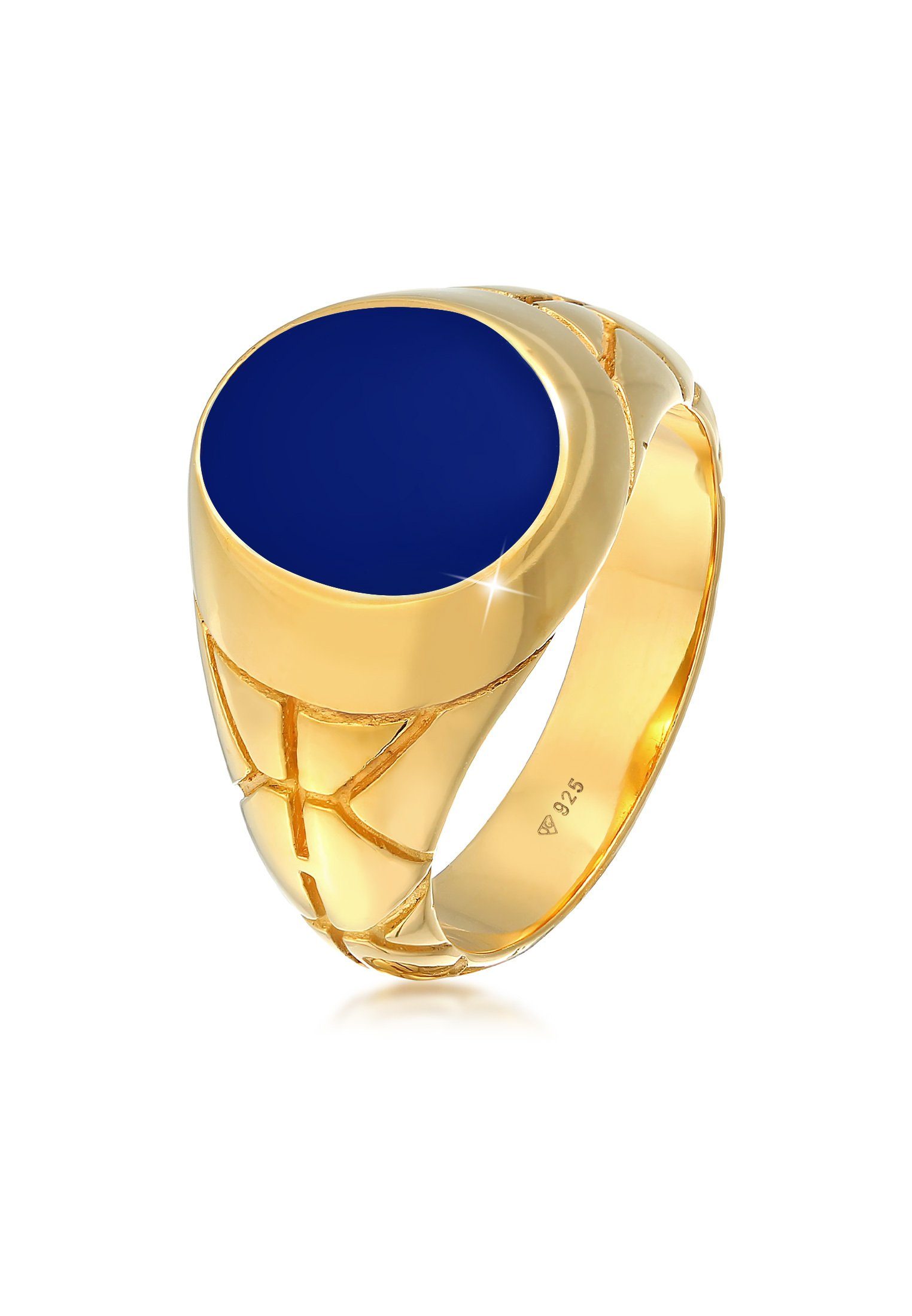 Kuzzoi Siegelring Basic Herren Siegelring Oval günstig online kaufen