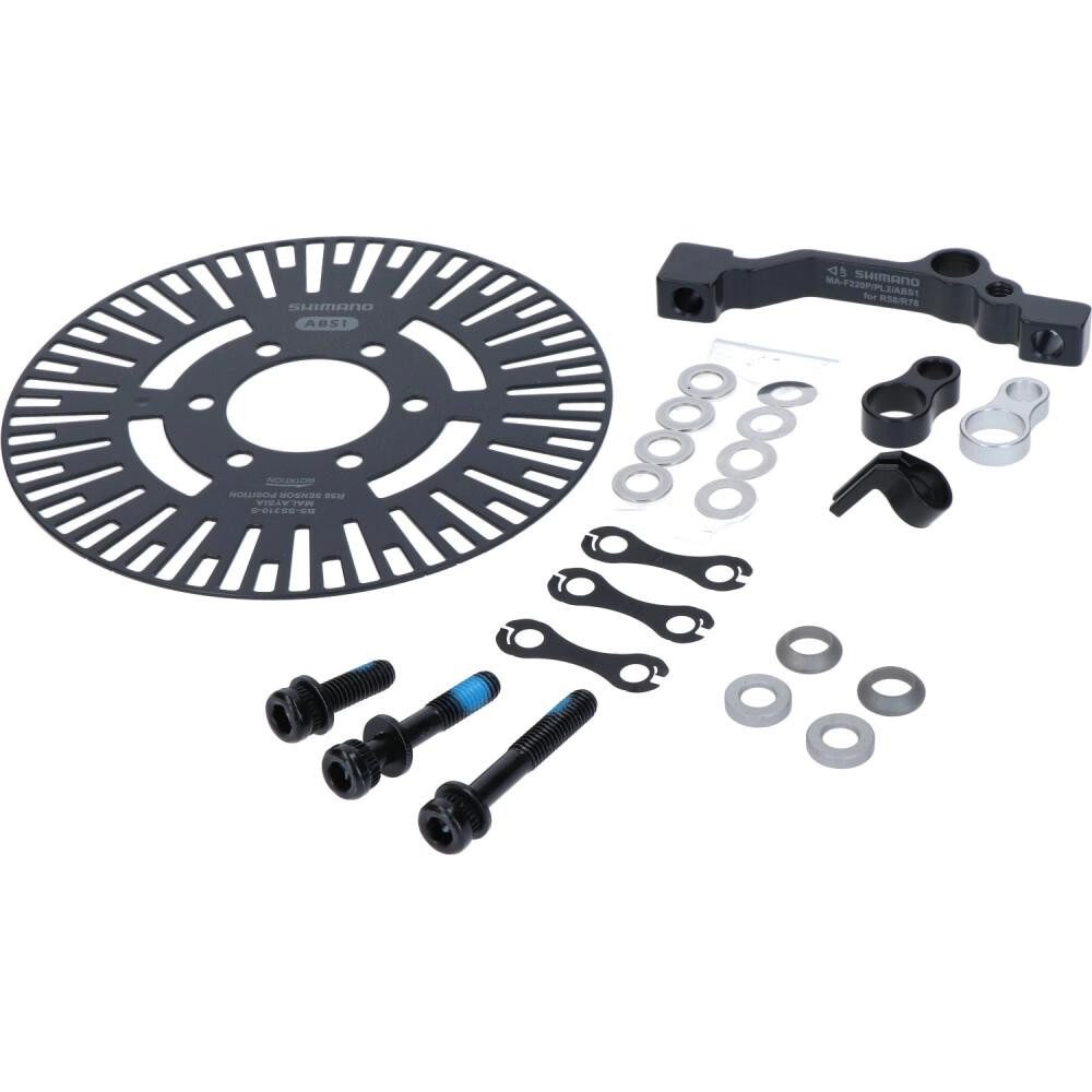 Shimano Scheibenbremssattel SHIMANO Sensorscheibe + Halterungs-Set BS-SS310-S, 6-Loch, Größe S - p