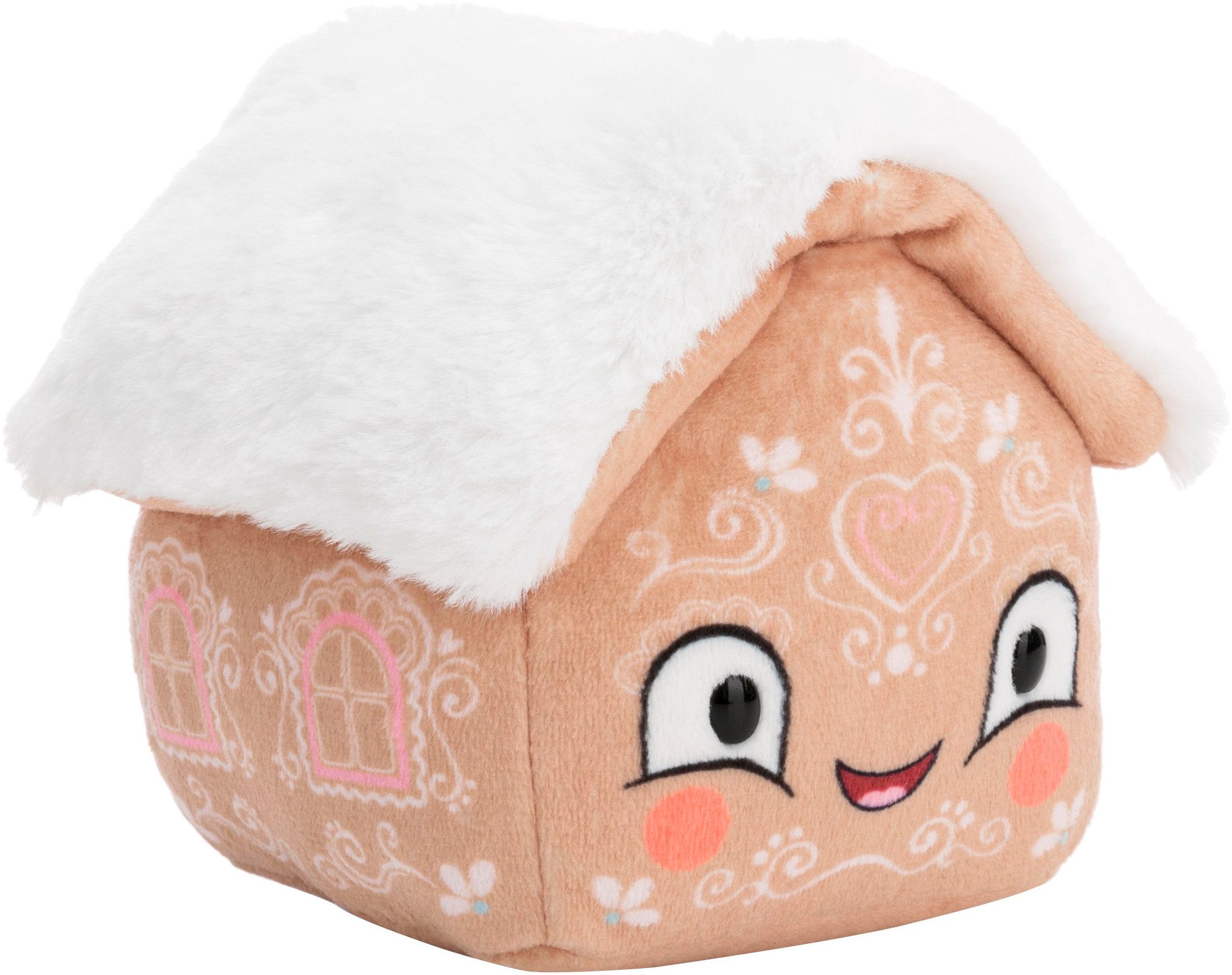 Nici Plüschfigur Winter, Lebkuchenhaus, 15 cm, enthält recyceltes Material günstig online kaufen