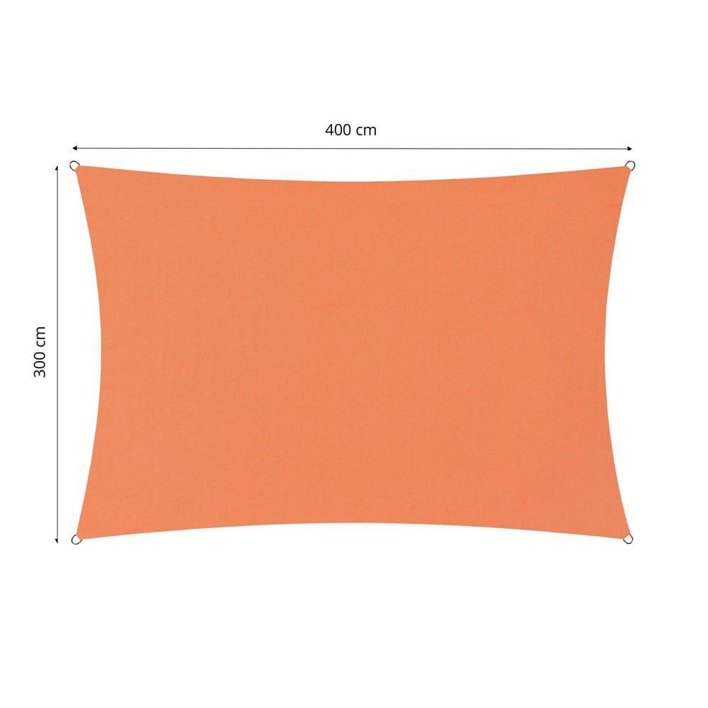 Lumaland Sonnensegel Sonnensegel Rechteck 3x4 Meter, günstig online kaufen