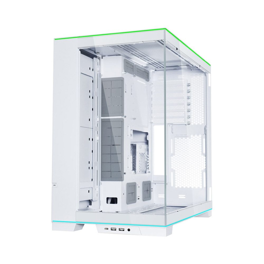 Lian Li PC-Gehäuse O11D EVO RGB - Midi Tower - Tempered Glass - weiß