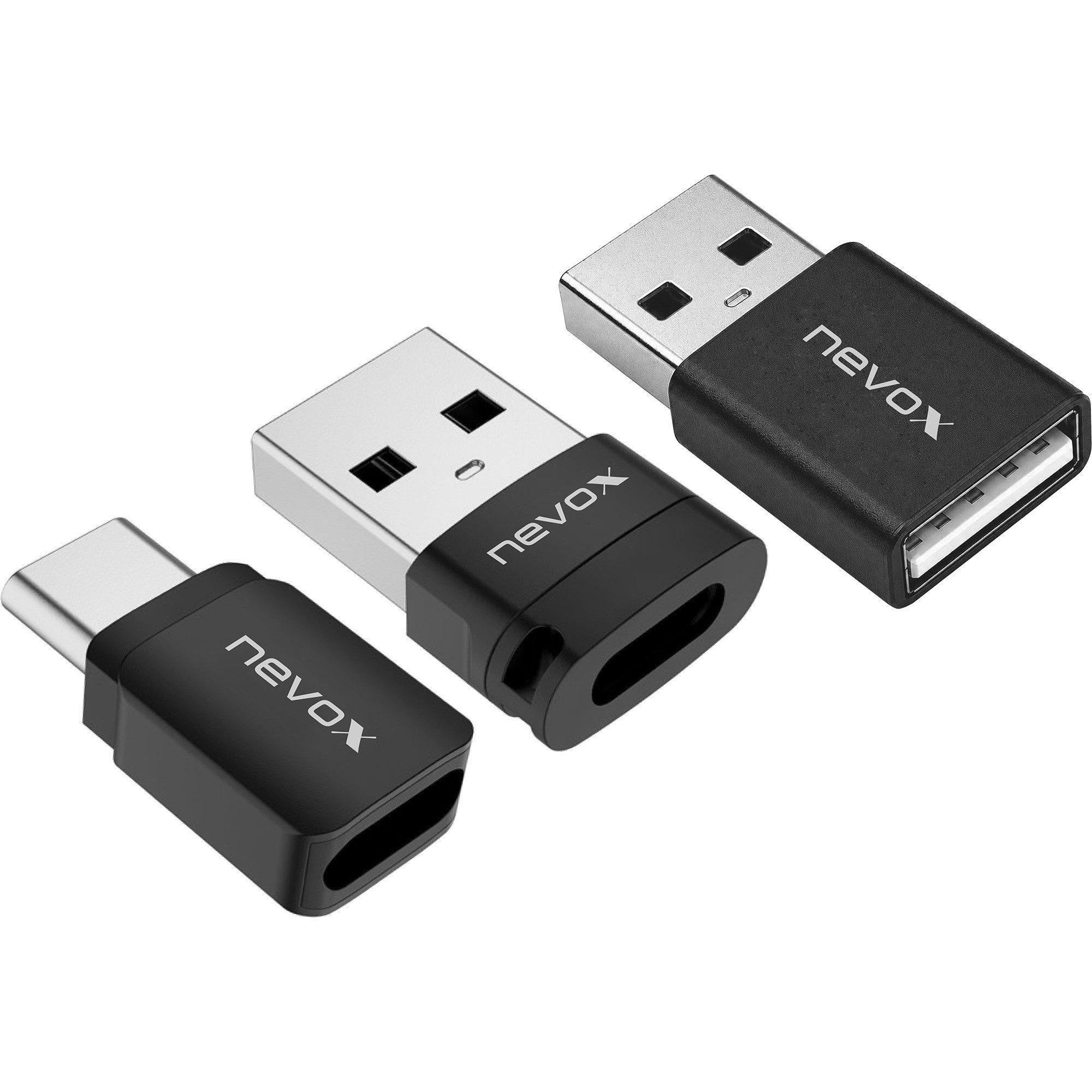 nevox Nevox Data Blocker, Adapter, (3er Set) USB-Adapter