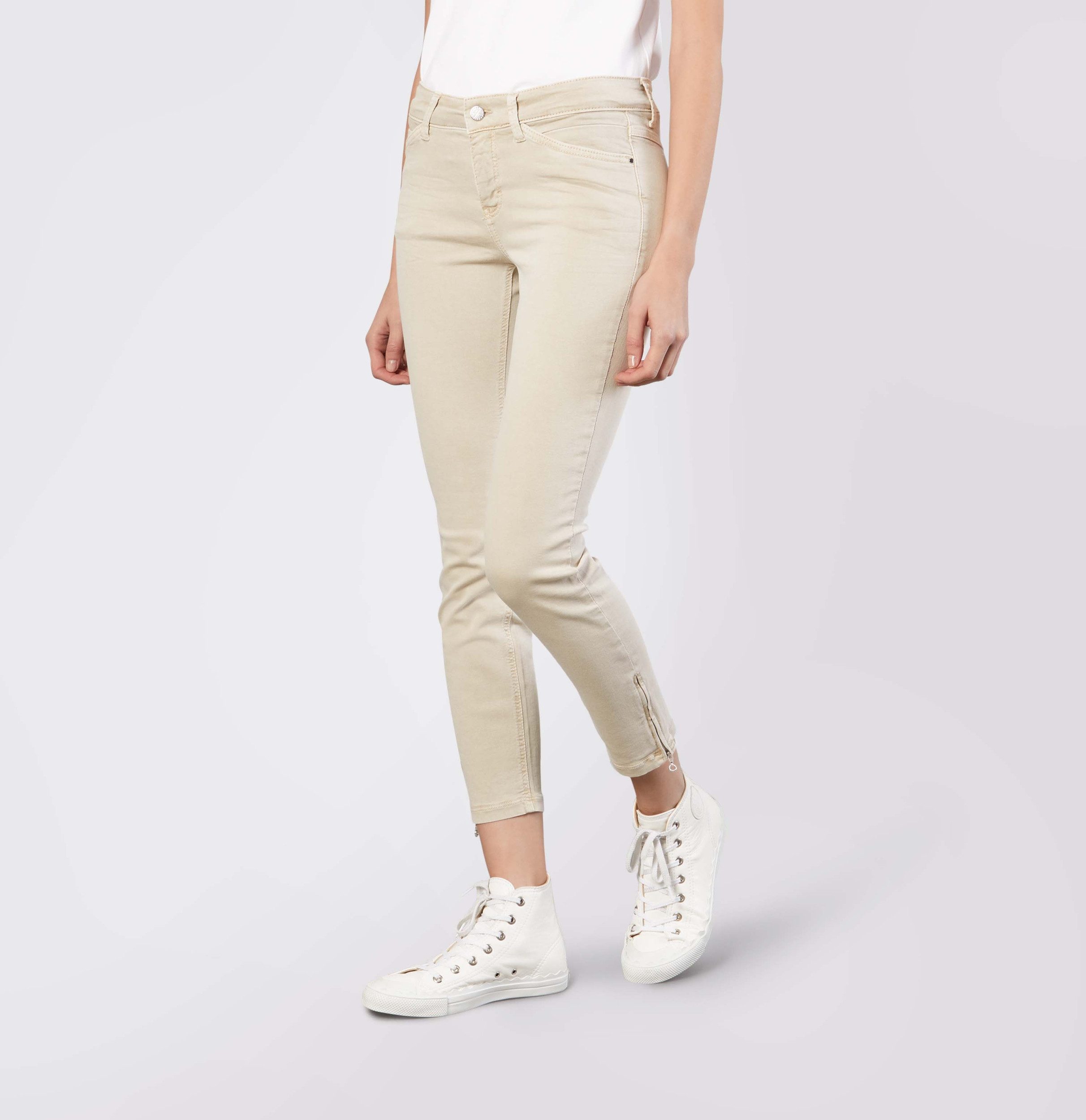 DREMAC 5-Pocket-Jeans DREAM CHIC SMOOTHLY BEIGE günstig online kaufen