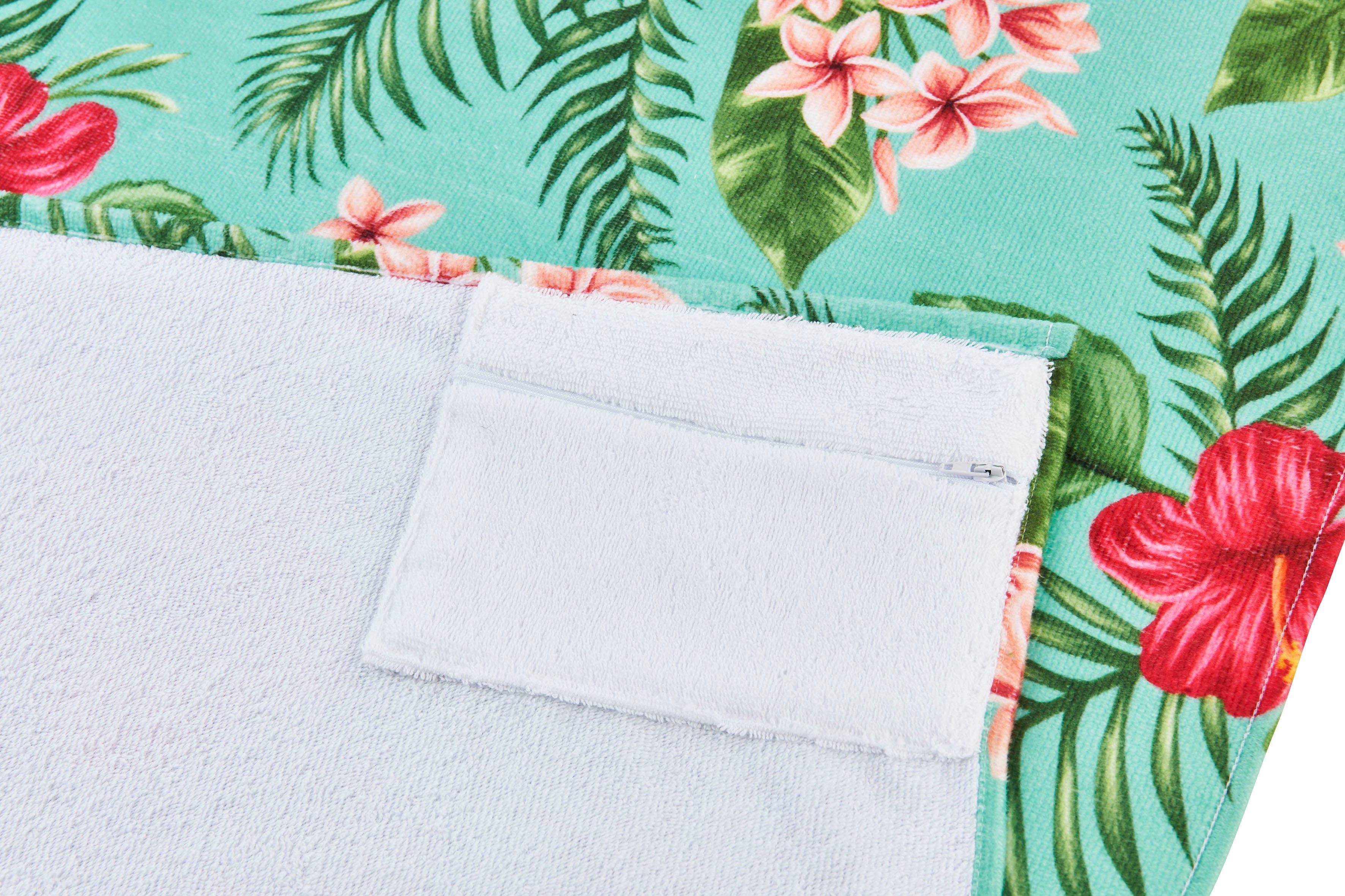 done.® Strandtuch Pink Flowers, Hamam Frottier günstig online kaufen