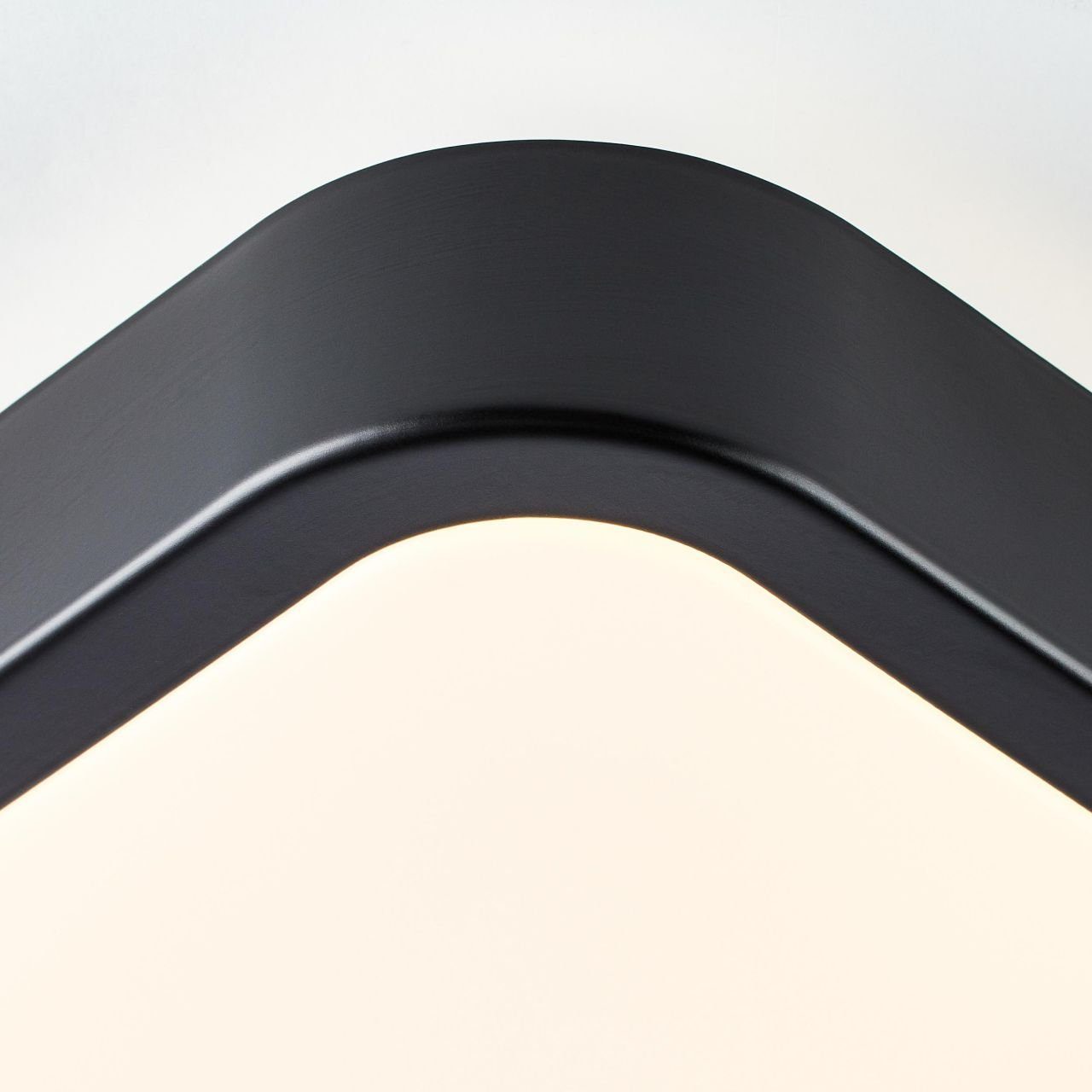 Brilliant Deckenleuchte Slimline, LED fest integriert, Farbwechsler, 5,5 cm  Höhe, 0 cm Durchm., 0, Metall/Kunststoff, schwarz | Wandleuchten