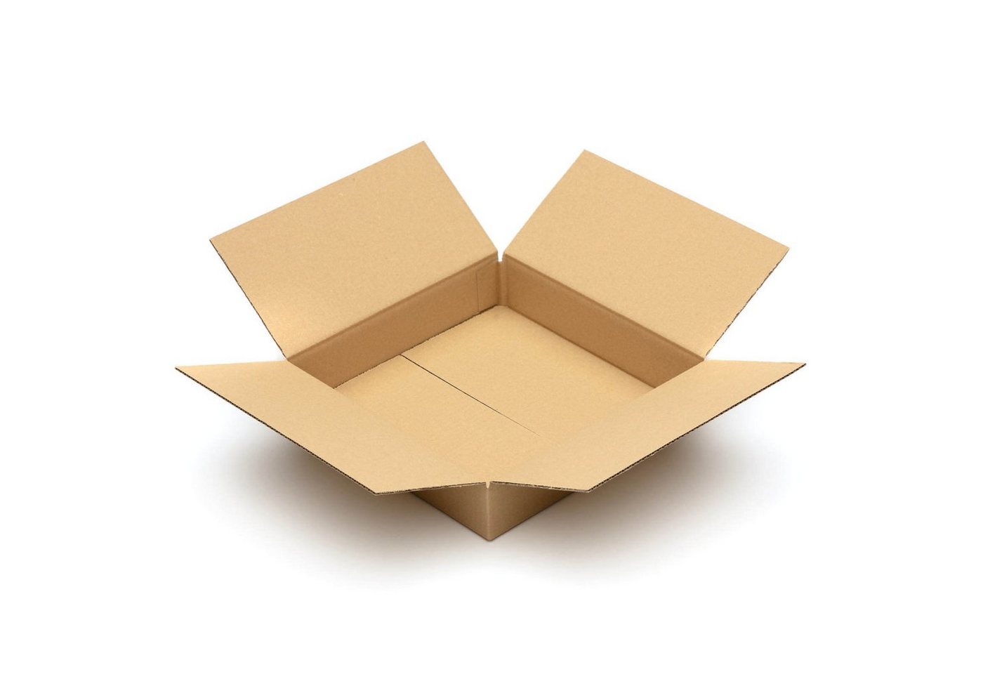 Thumbnail - KK Verpackungen Versandkarton, Faltkartons 293 x 293 x 59 mm Postversand Warenversand Wellpappkarton