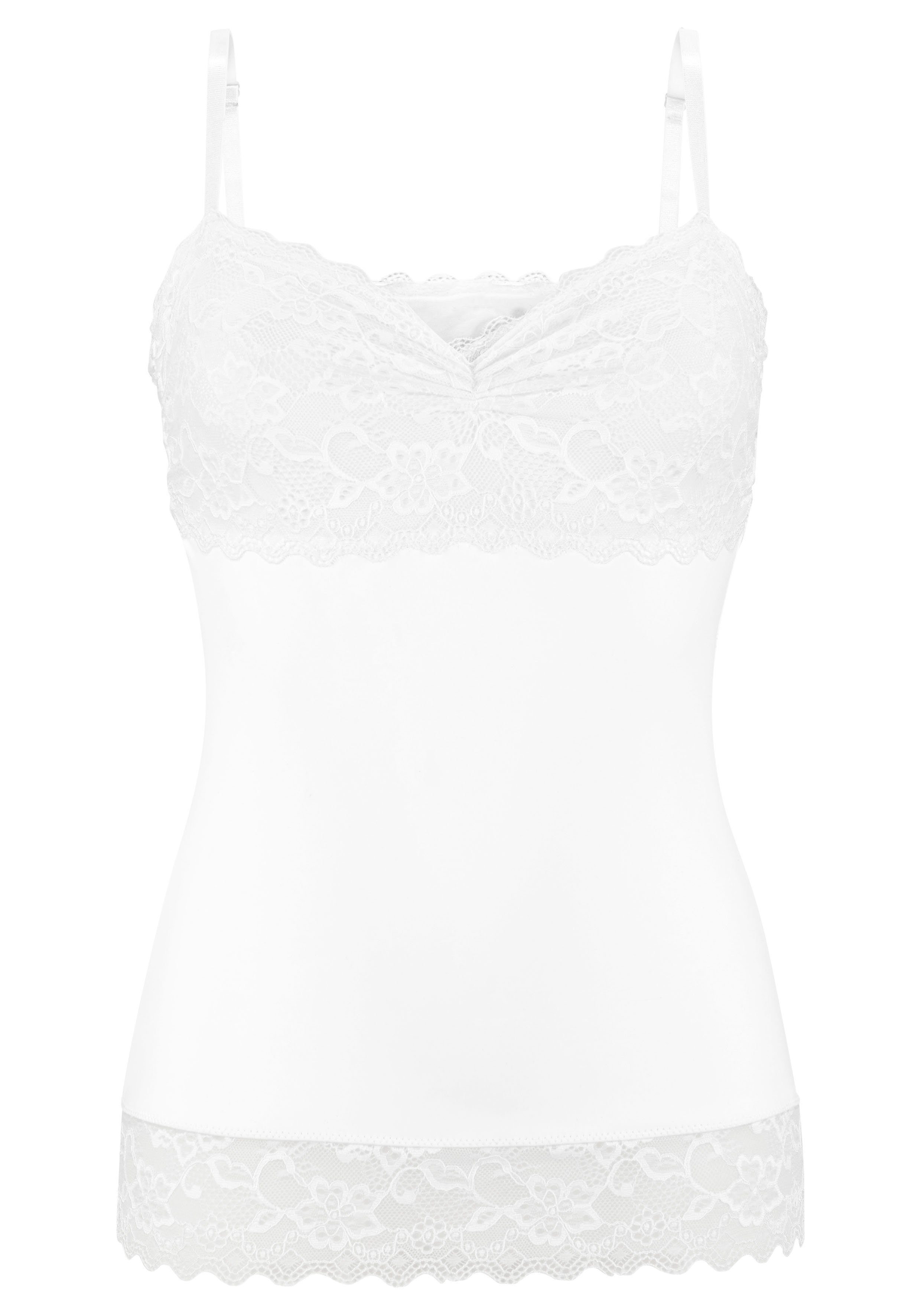 Nuance Shapingtop, mit hübscher Spitze, Basic Dessous günstig online kaufen
