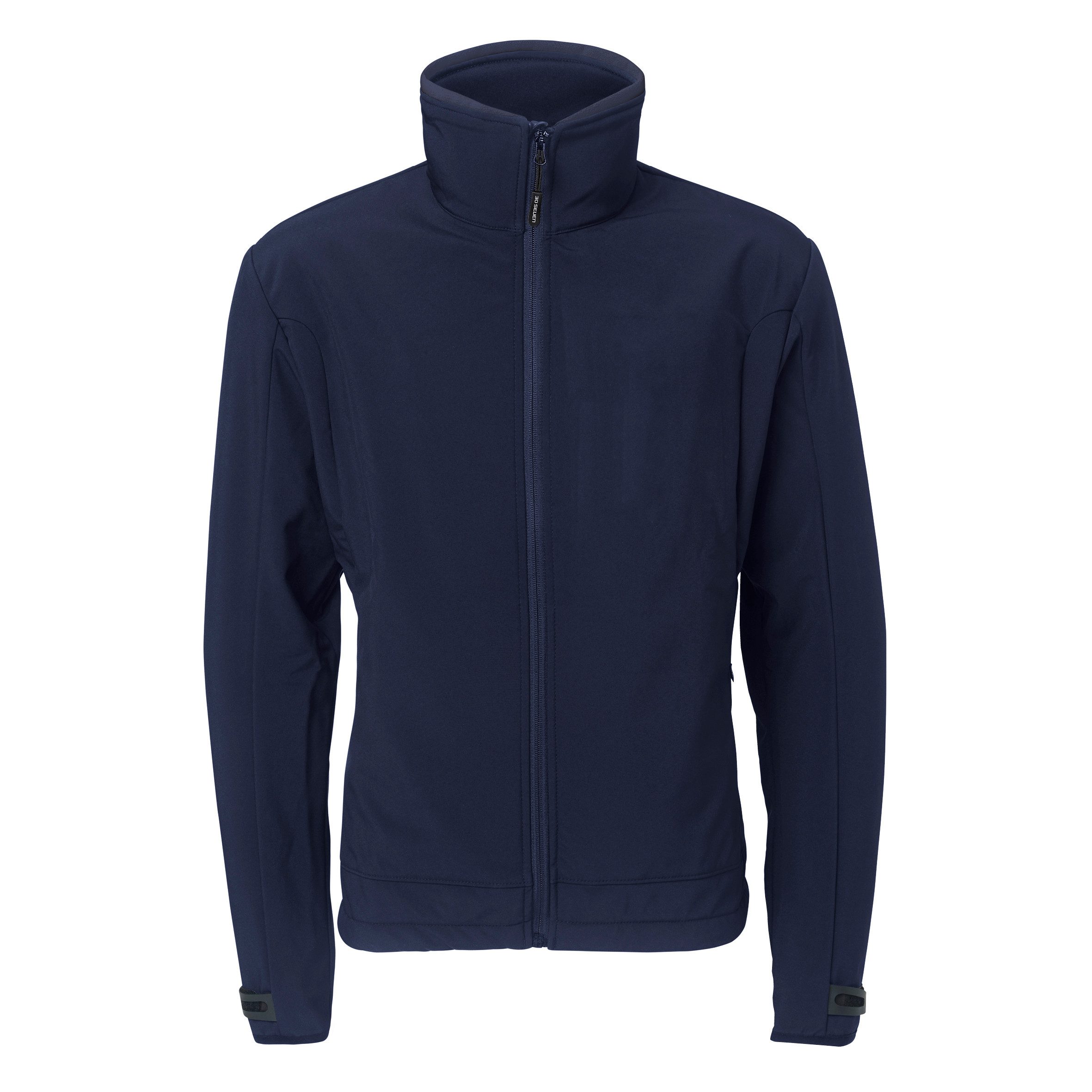 30seven Softshelljacke Regular Fit, Herren mit Fleecefutter - marineblau ohne Akku