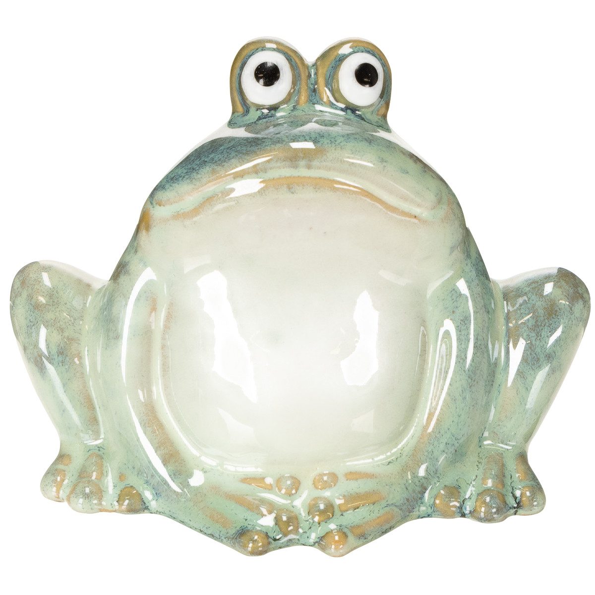 Florists Products Dekofigur Charmanter Keramik-Frosch als dekorative Tierfigur für Zuhause