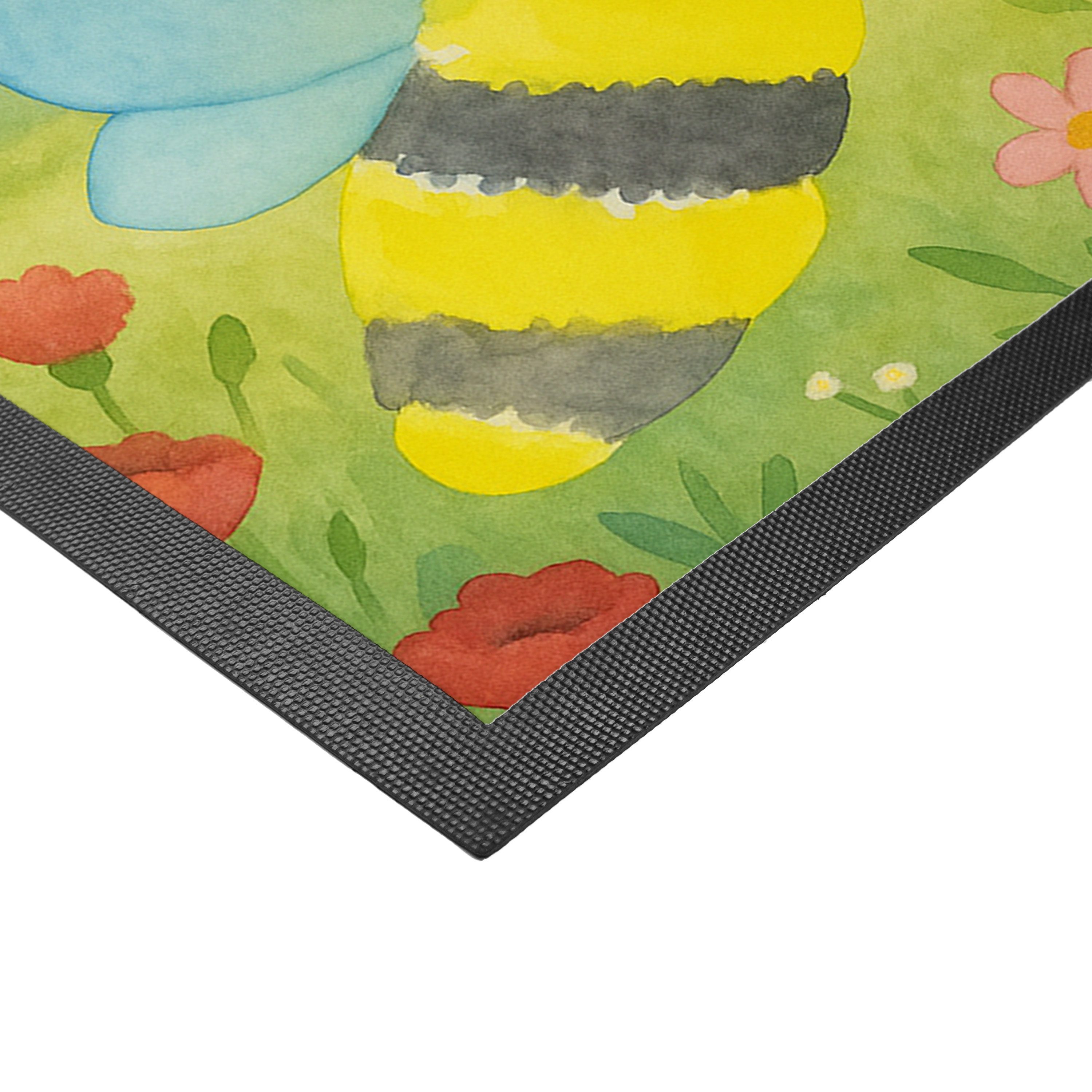 Fußmatte 'LKW Fahrer Mit Seiner Prinzessin' – 40x60 Cm, Rutschfeste Rückseite, Für Drinnen & Draußen