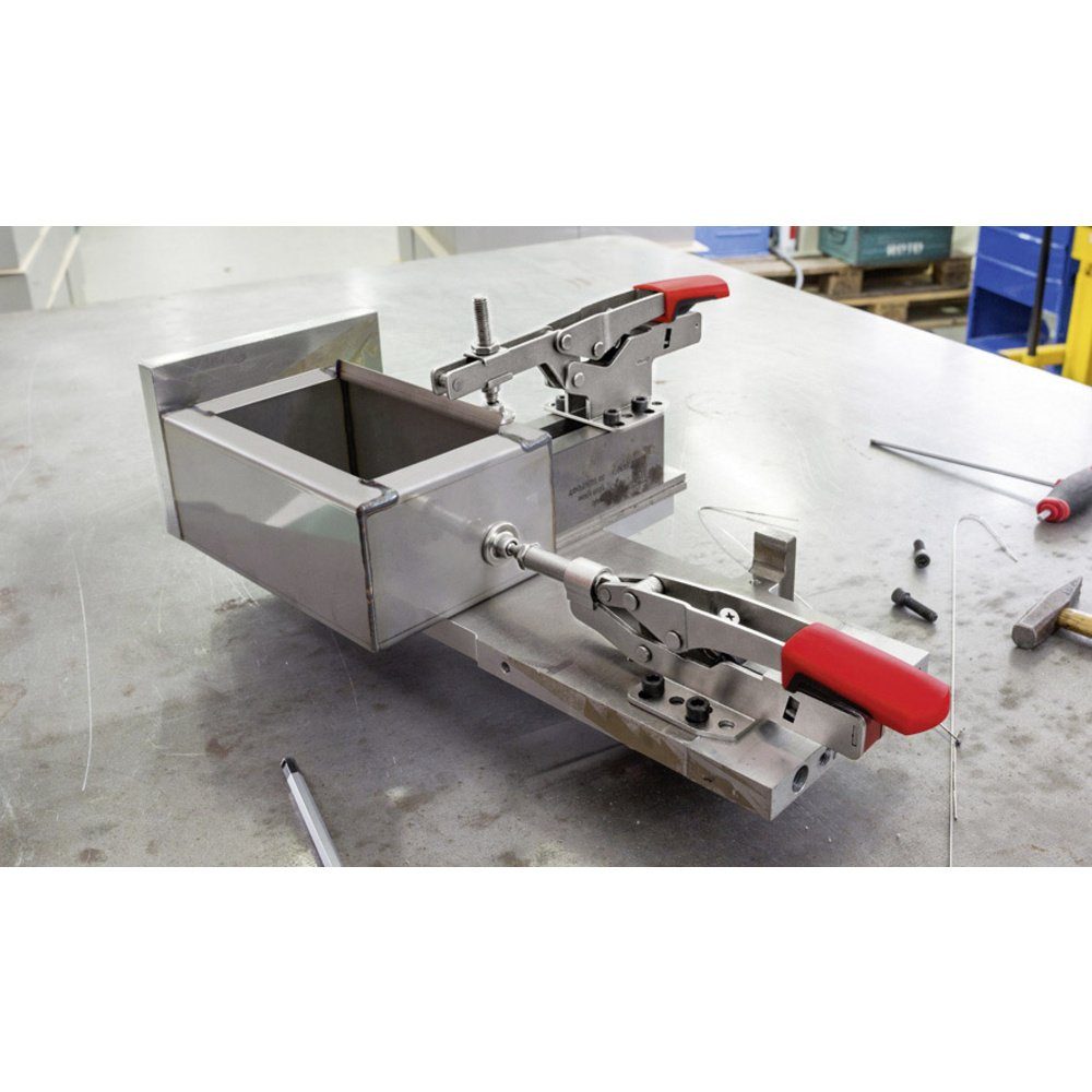 Thumbnail - Bessey Schraubzwinge Schubstangenspanner mit waagrechter Grundplatte STC-IHH /10 Bessey STC
