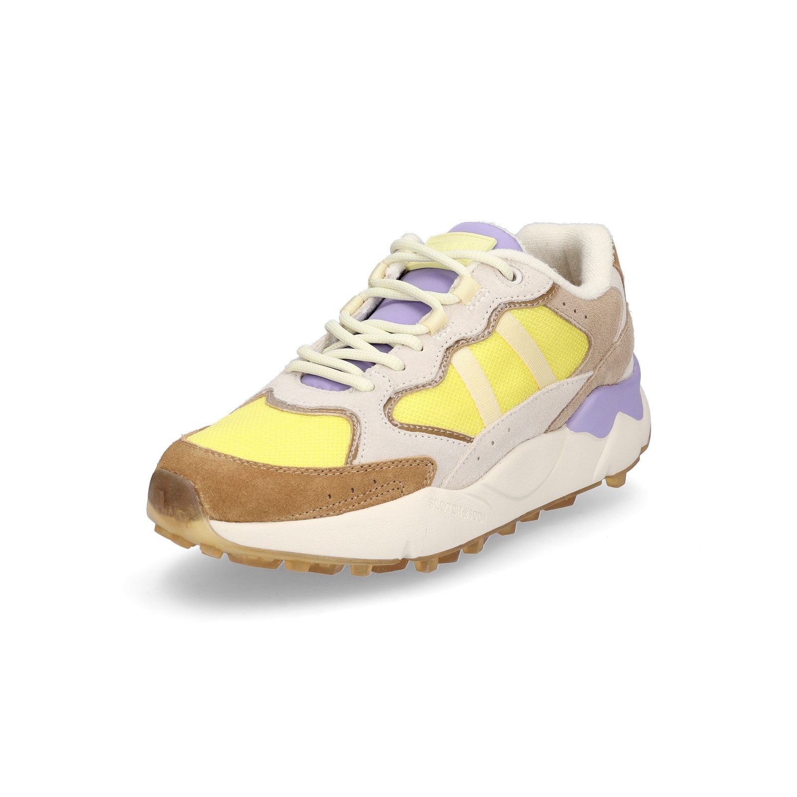 Scotch & Soda Damen Sneaker Mount W braun gelb Sneaker