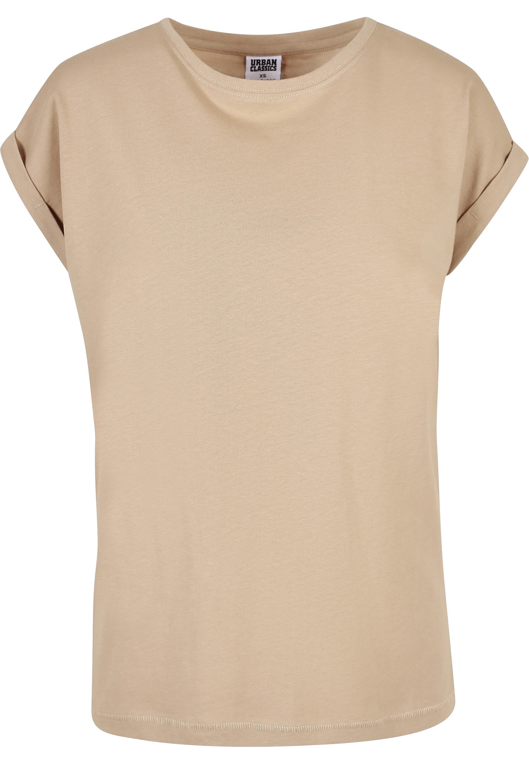 URBAN CLASSICS Kurzarmshirt Urban Classics Damen Ladies Extended Shoulder Tee (1-tlg)
