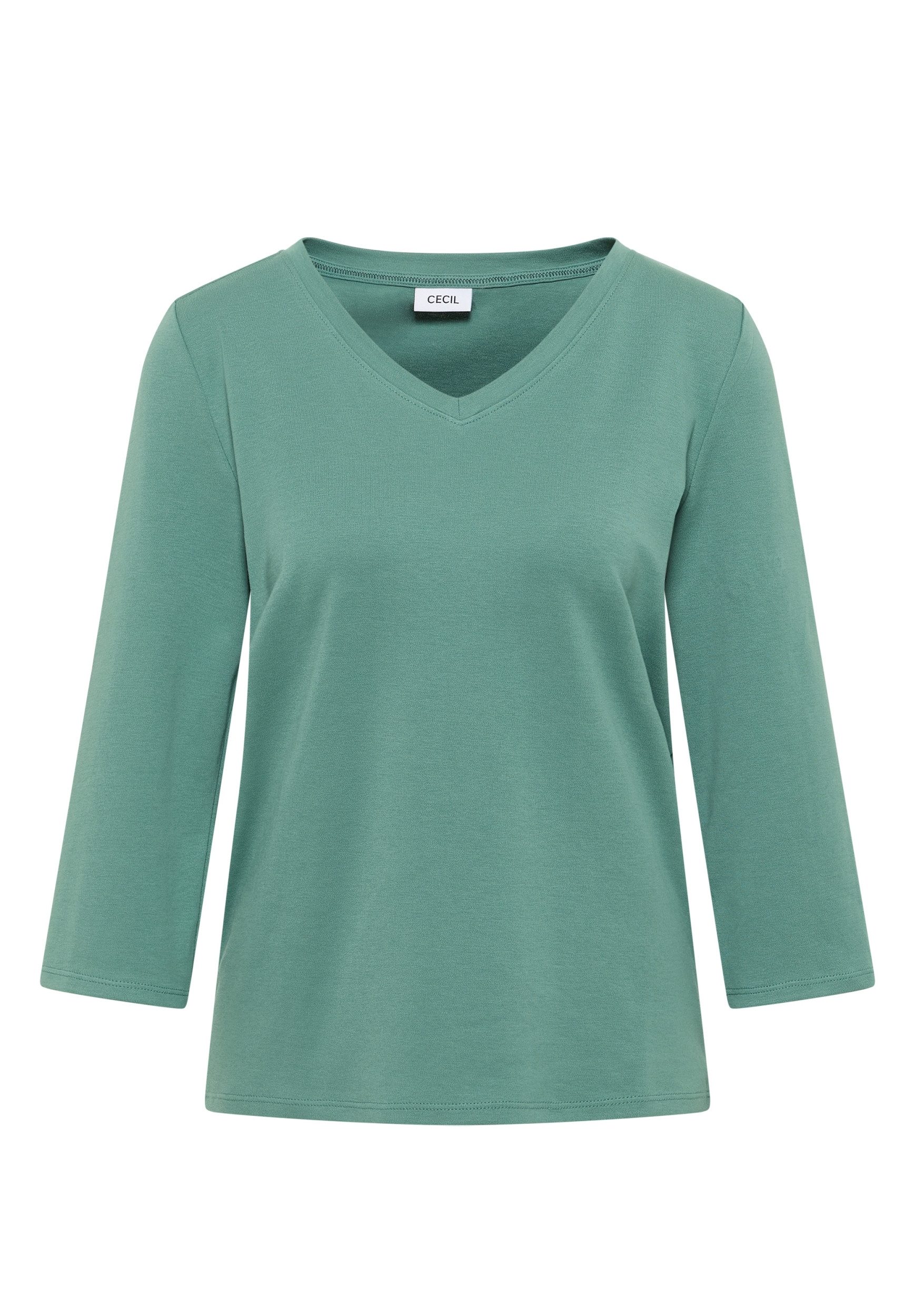 CECIL T-Shirt NOS Basic V-Neck T-Shirt günstig online kaufen