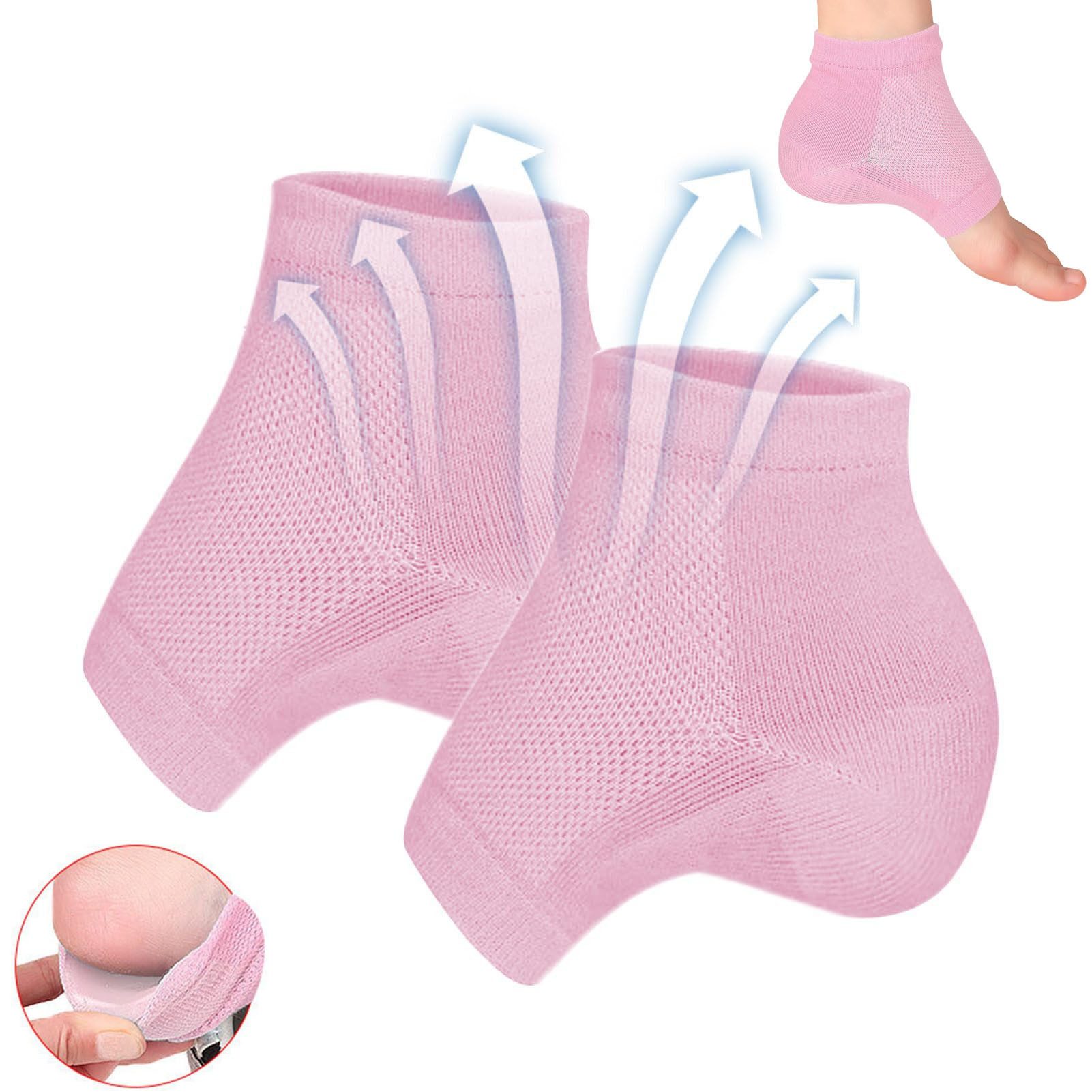 RWEUOQ Fersenpolster Erhöhte Innensohlen mit Socken-Design günstig online kaufen