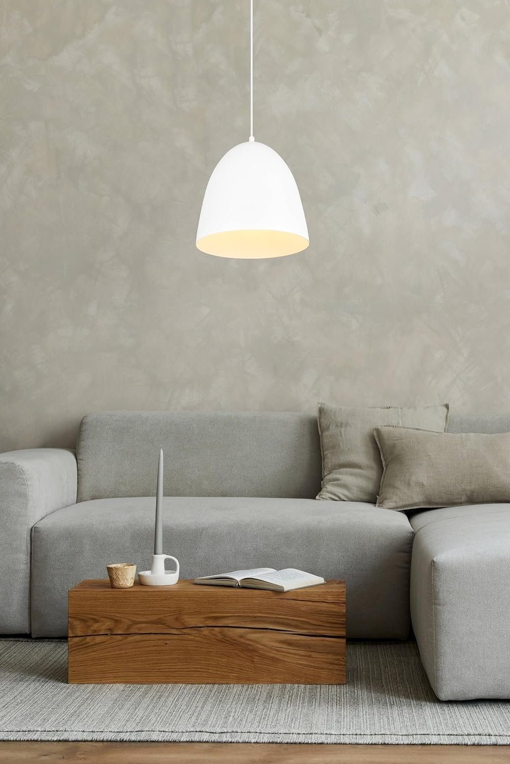 lightling Pendelleuchte Mathilda, ohne Leuchtmittel, moderne Pendellampe aus Aluminium