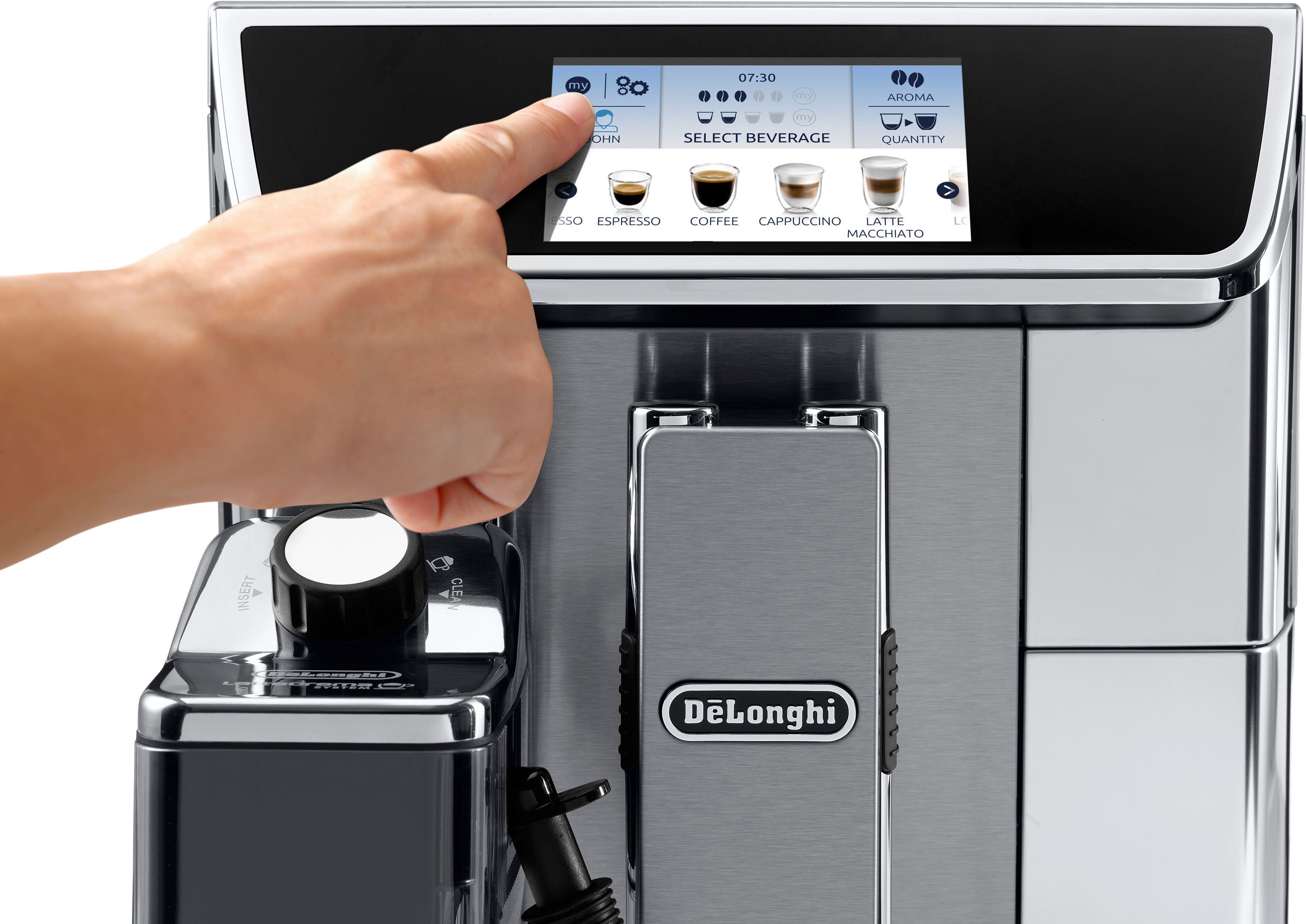 App-Steuerung 656.75.MS, PrimaDonna Kaffeevollautomat De'Longhi Elite ECAM