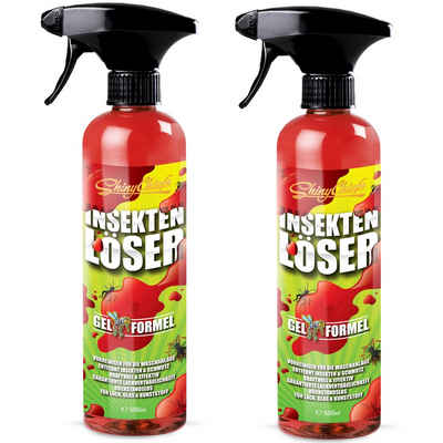 ShinyChiefs INSEKTENLÖSER 2er Set Auto Insektenentferner Extreme Lösekraft 500ml Insektenentferner (2-St)