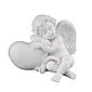 MARELIDA Engelfigur »Engel sitzend mit Herz rechts - weiss - 11 x 9 x 9cm«, Bild 2