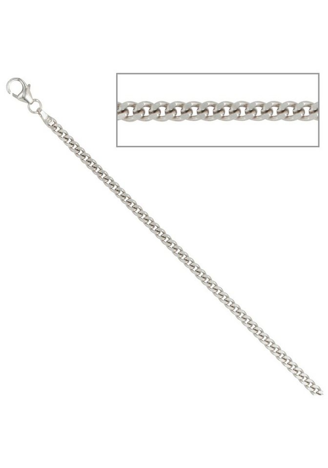 JOBO Silberkette, Panzerkette 925 Silber... JOBO Silberkette, Panzerkette 925 Silber...