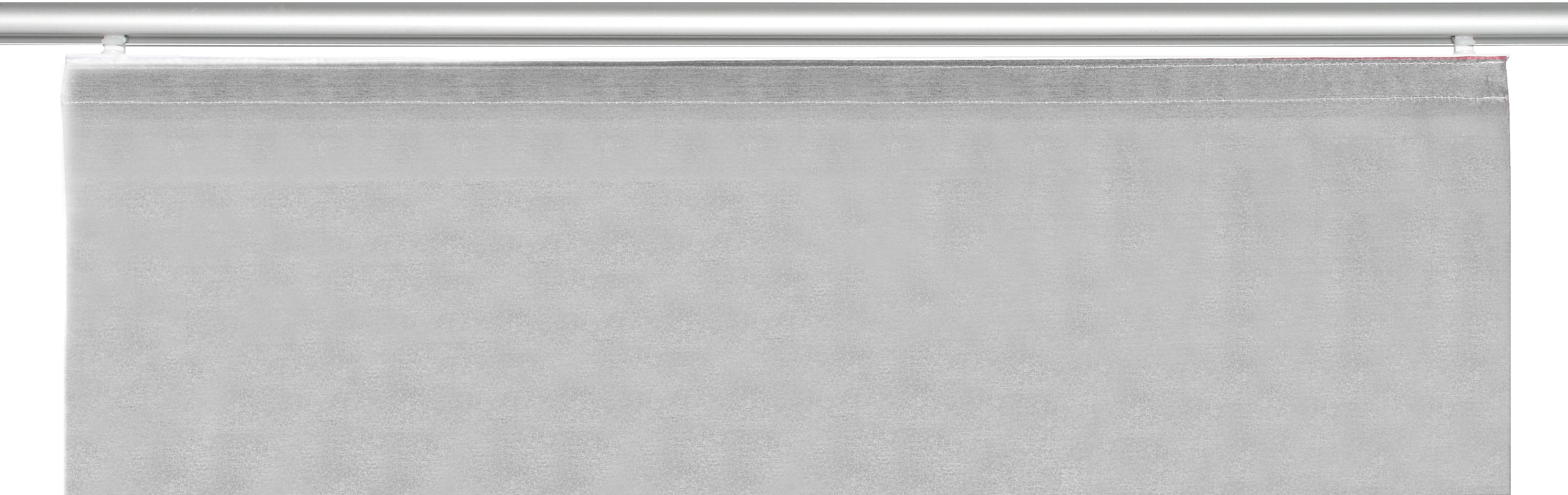 HOME WOHNIDEEN Schiebegardine RAWLINS (1 St), Klettband, blickdicht, HxB: 245x60, inkl. Befestigungszubehör