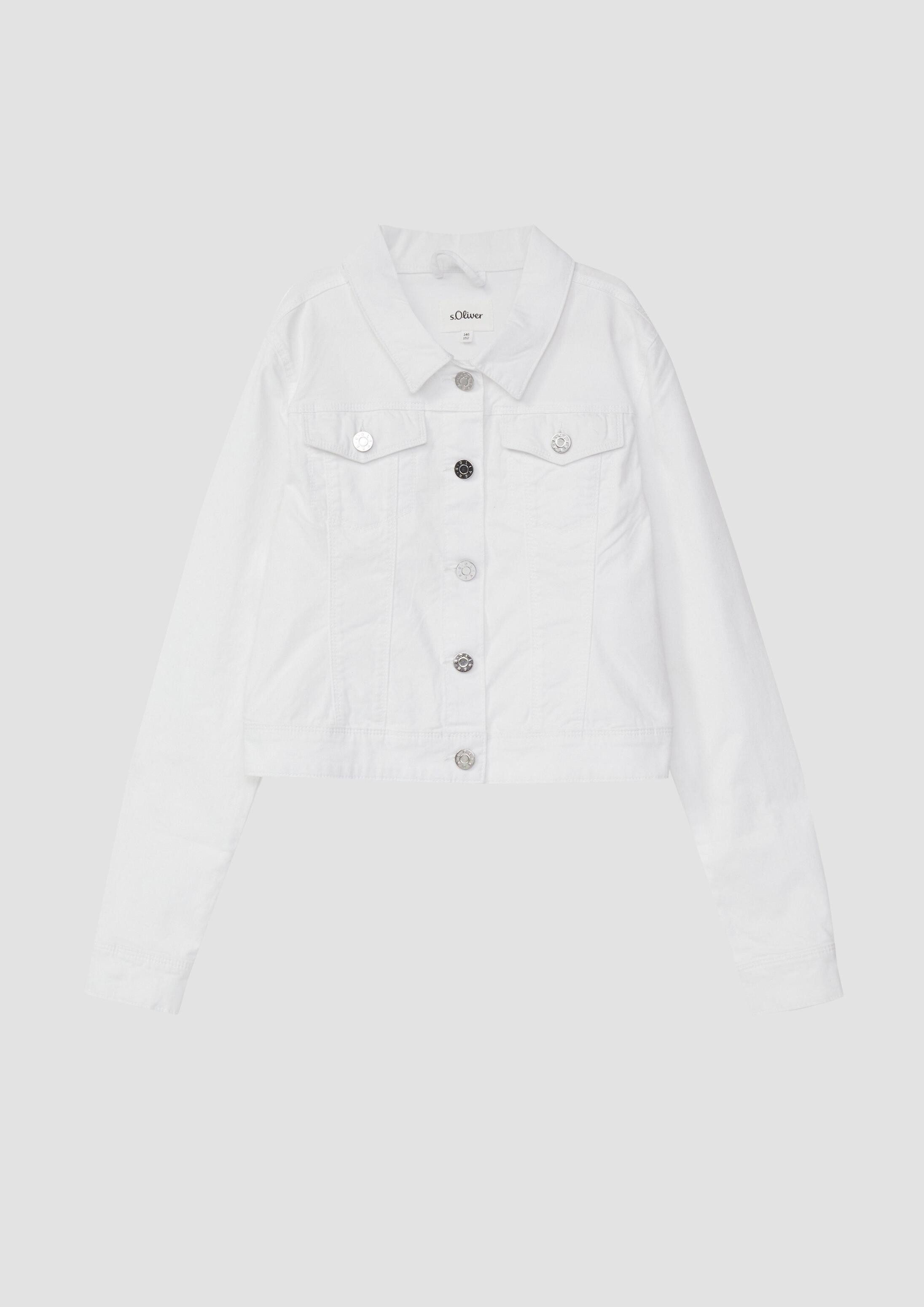 s.Oliver Funktionsjacke Indoor-Jacke Jacke aus elastischem Twill