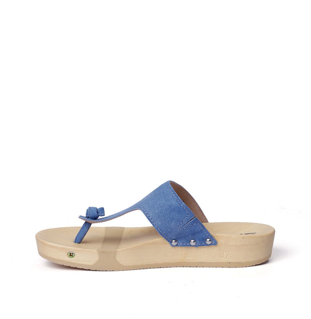 Softclox LOLA Jeanslook blau (natur) Pantolette günstig online kaufen