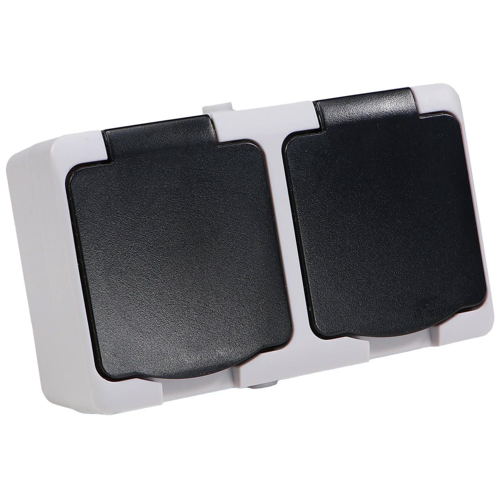 REV Ritter GmbH Aufputz-Steckdose REV AquaMini Aufputz IP54 Feuchtraum Set 8 teilig Steckdose, 2-fach, 8-St.