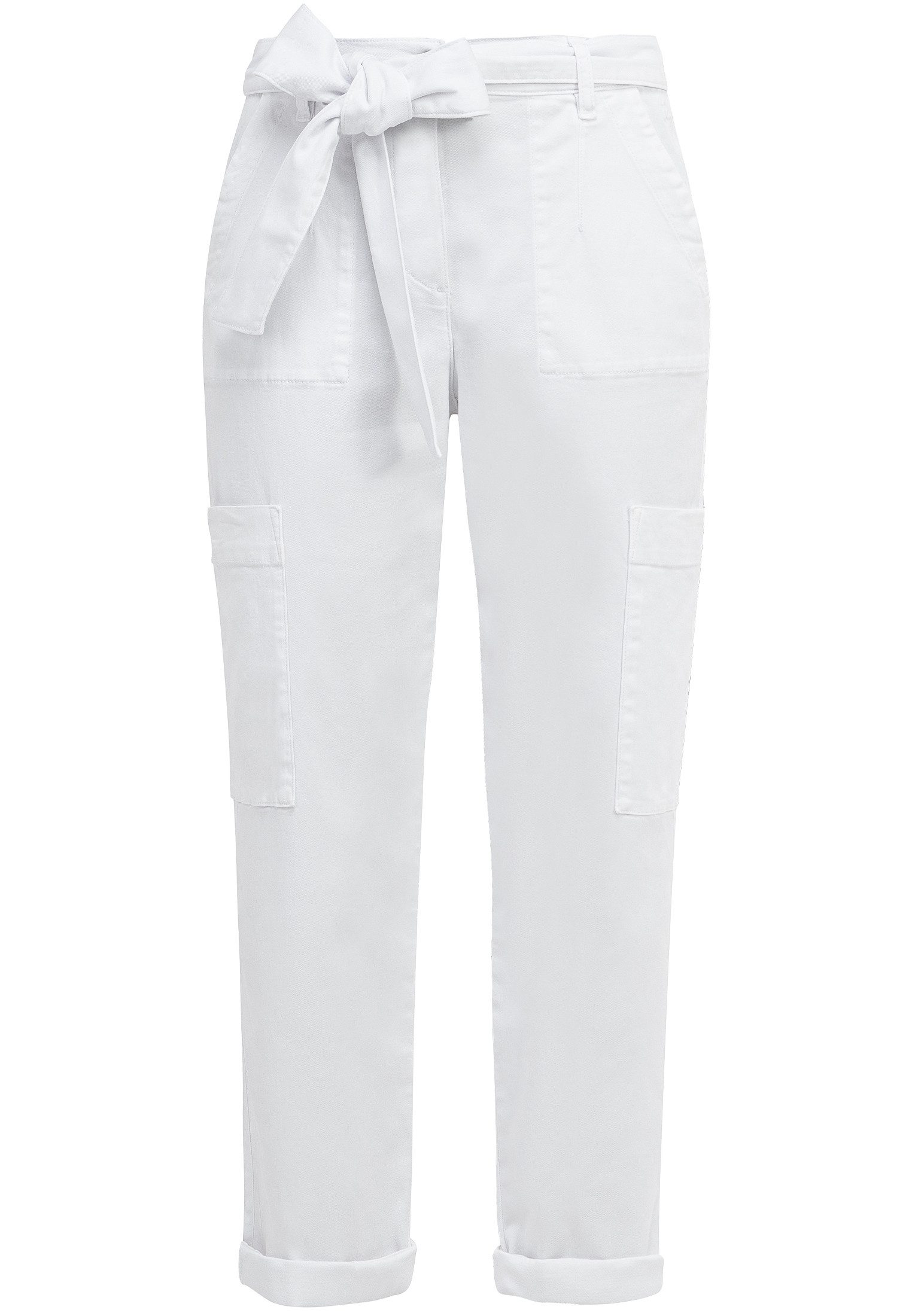 Recover C.C. Stretch-Hose Recover C.C. Pants Relaxed-Fit Hose Ana Blickdichte, mittelgewichtige Warenqualität; Abnehmbarer Bindegürtel