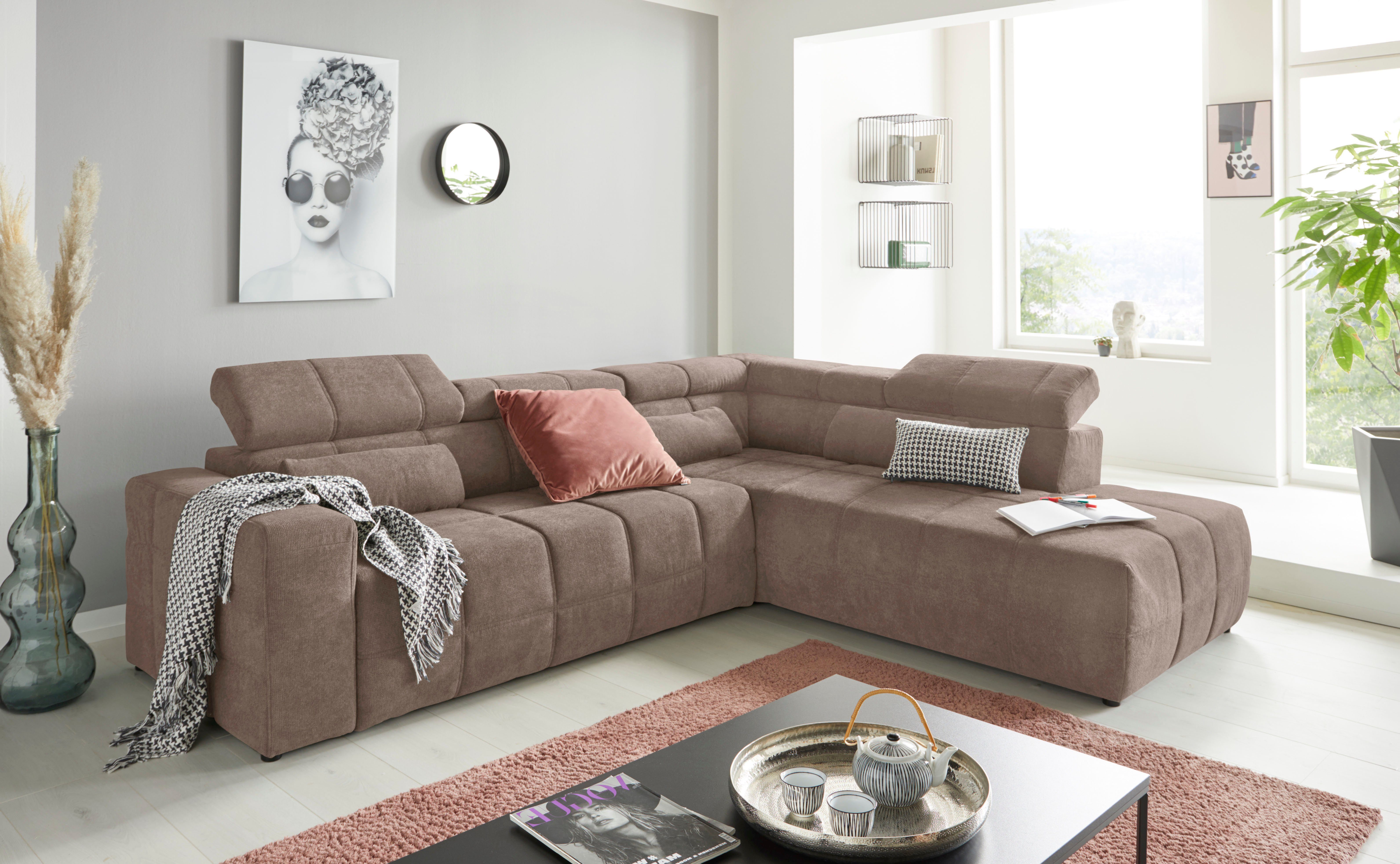 DOMO collection Ecksofa Brandon L-Form, auch günstig online kaufen