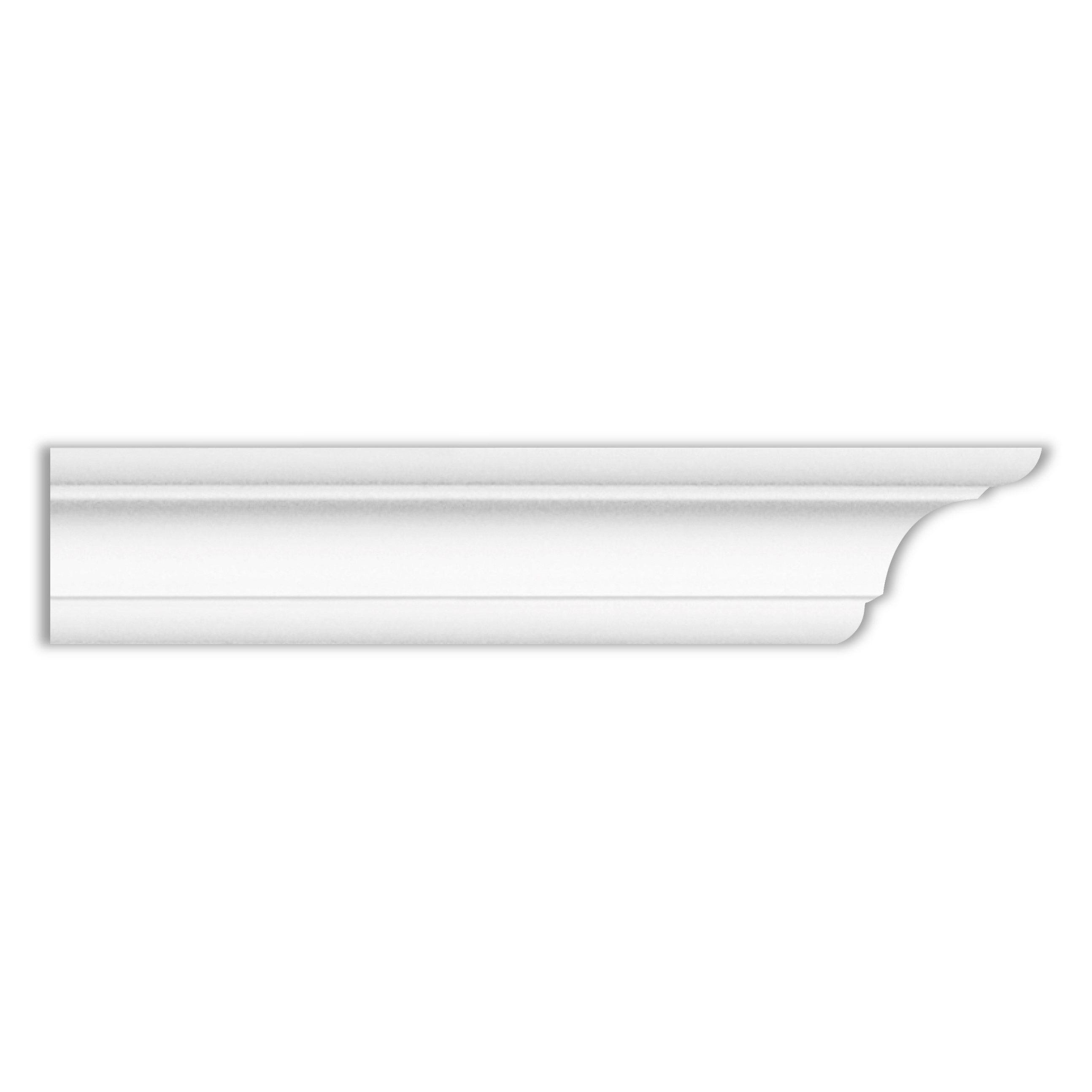 Homestar Zierleiste C 100 (70 x 70 mm), Länge 2m, zum Kleben, Polystyrol, überstreichbar