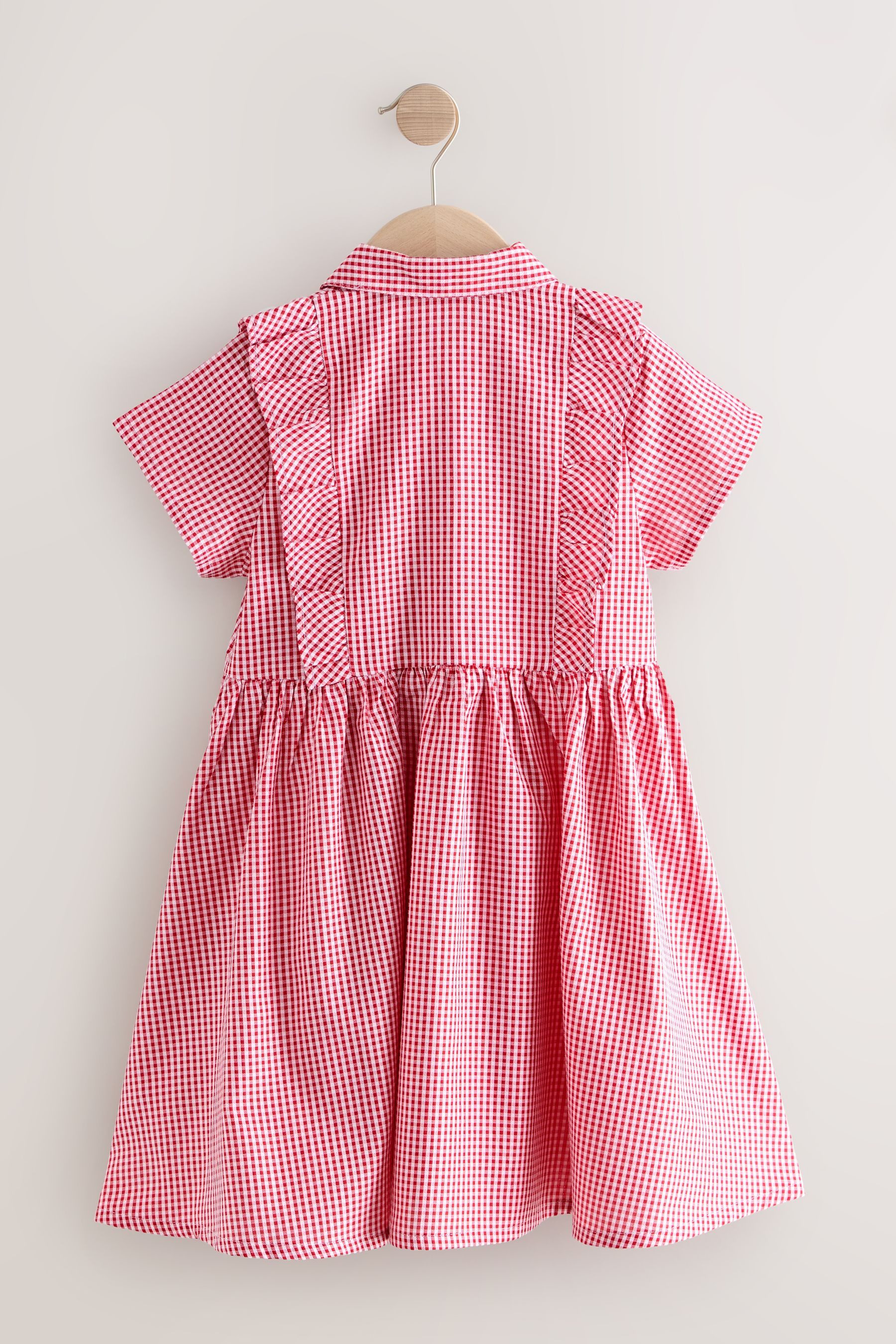 Next Hemdblusenkleid Schulkleid mit Vichykaros und günstig online kaufen