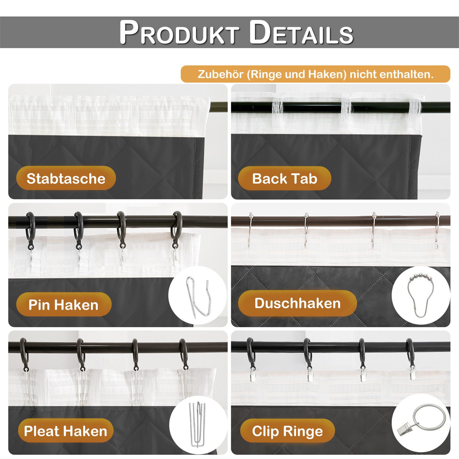 Sunicol Vorhang Thermovorhang Kälteschutz Winter Wärmeisolierend Türvorhang günstig online kaufen