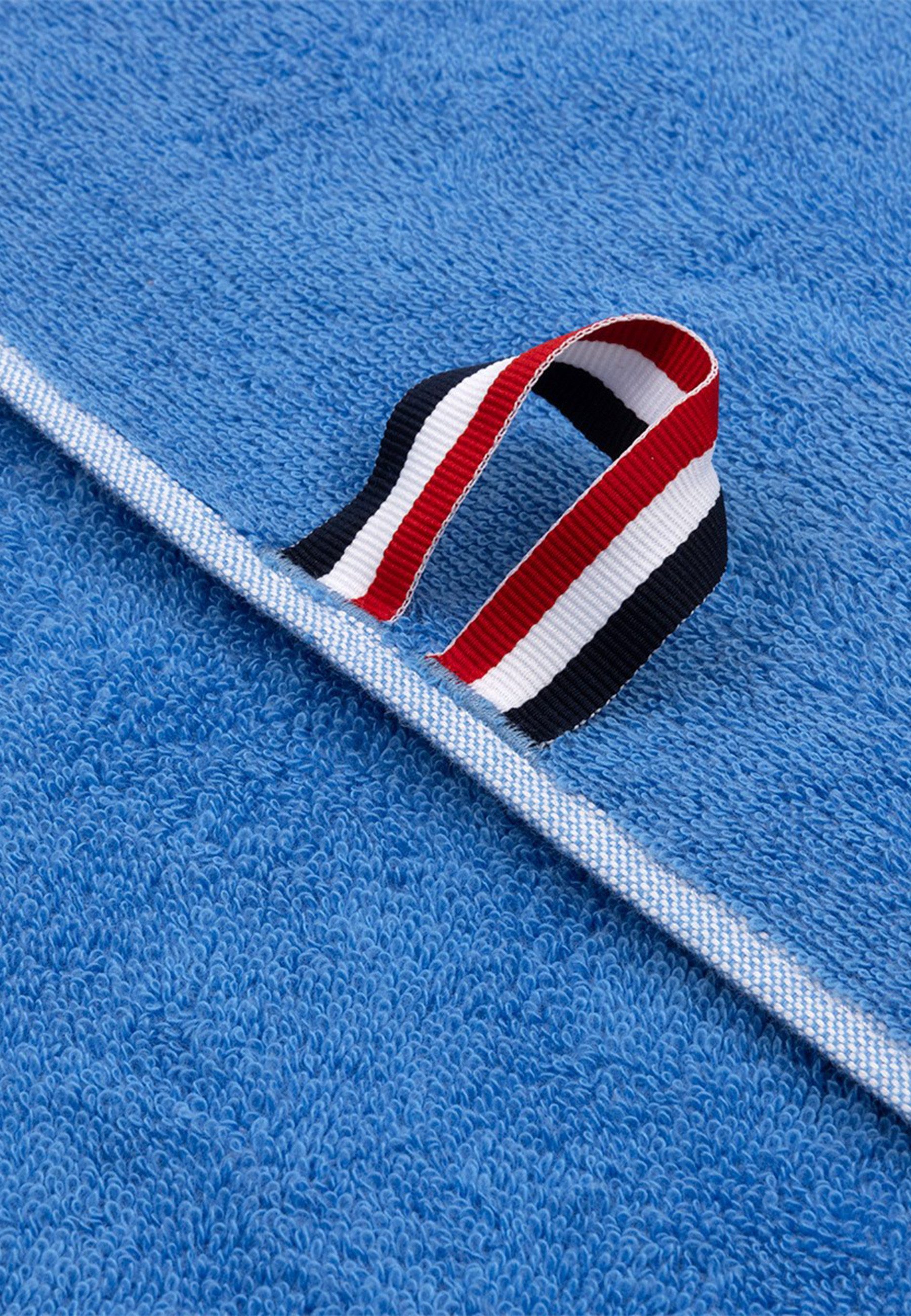 Lacoste Handtuch LCASUAL, Frottier (1-St), mit Label-Applikationen und Bordüre