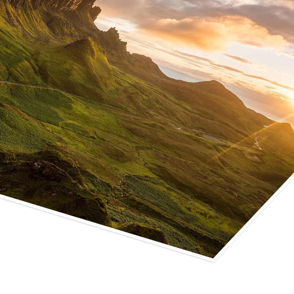 Posterlounge Wandbild The Quiraing, Isle of Skye, Schottland I, Markus Ulrich, erhältlich als Poster, Leinwandbild, Wandsticker oder Acrylglasbild