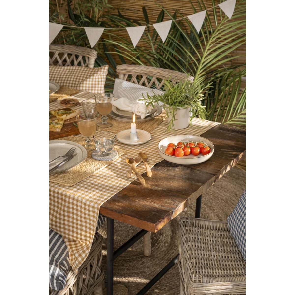 Ib Laursen Pastateller Steingut Dunes 22 cm für Pasta und Salate 4,3 cm hoch