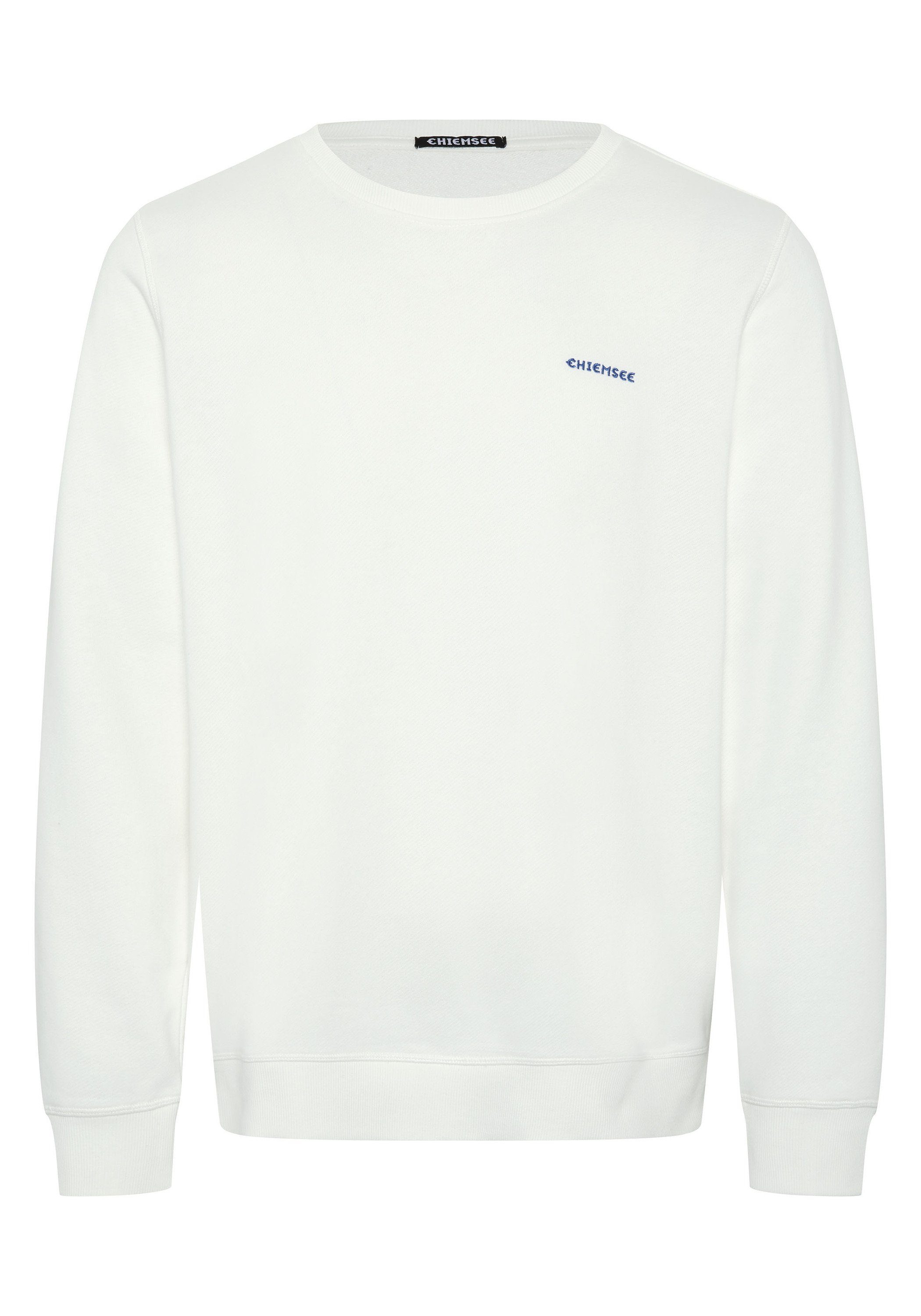 Star White Jumper-Motiv mit 11-4202 1 Chiemsee Sweater Sweatshirt