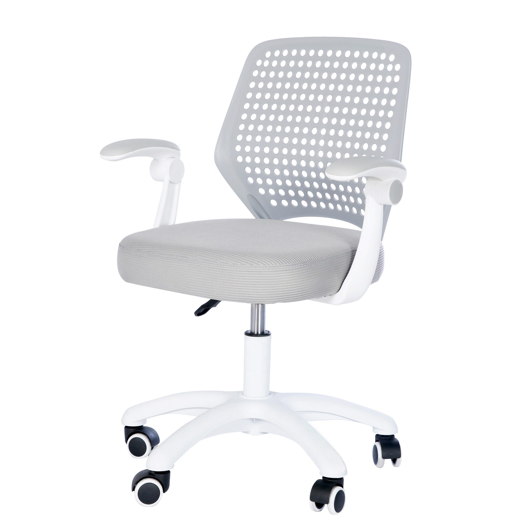 roba® Schreibtischstuhl Smart Grow Basic - Bürostuhl Kinder - Ergonomischer Drehstuhl (Stufenlos Höhenverstellbar), stabiles Gestell aus Metall - ab 3 Jahren - ideal für Schulkinder